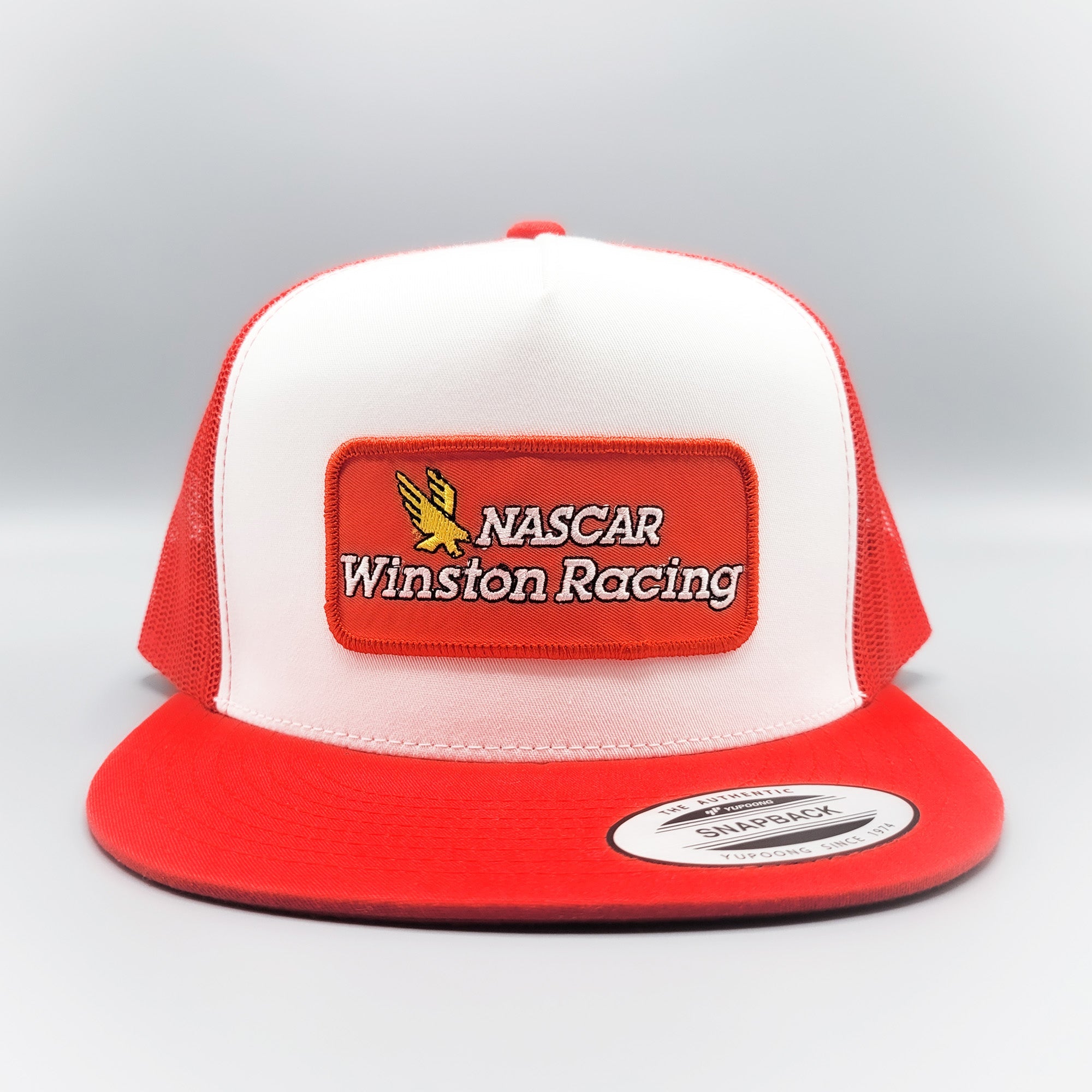 Vintage Winston Cup Hat cheapest 90s NASCAR Snapback Trucker Cap Racing 1993 Bud at the Glen Budweiser Pinstripe H03