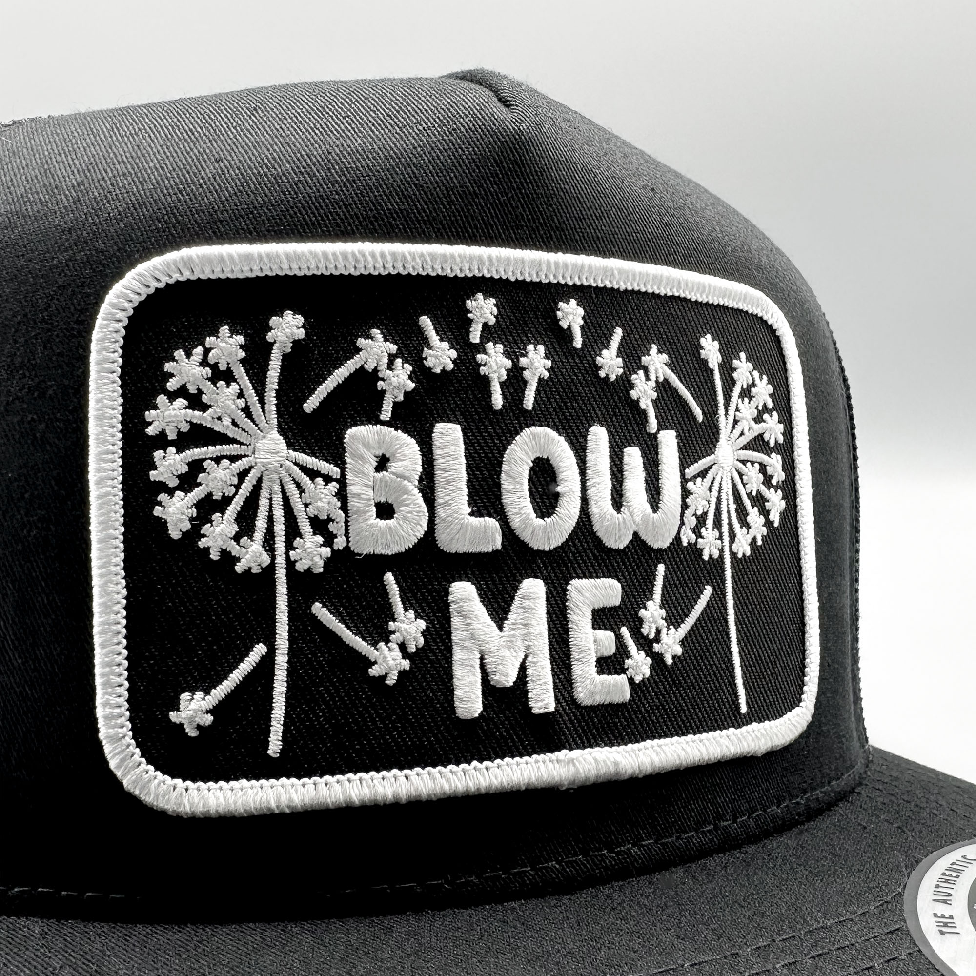 Blow Me "Dandelions" Funny Trucker Hat - 0