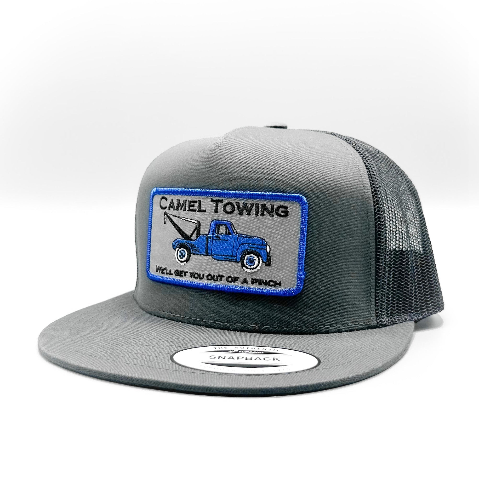 Camel Towing Funny Trucker Hat