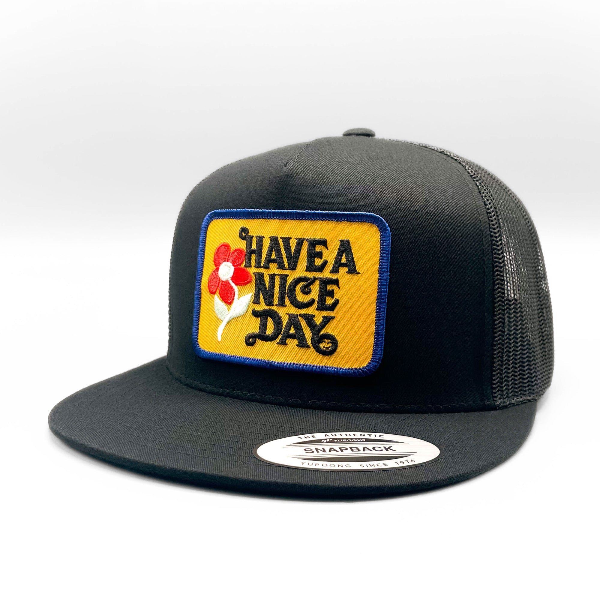 Have a Nice Day Retro Hippie Trucker