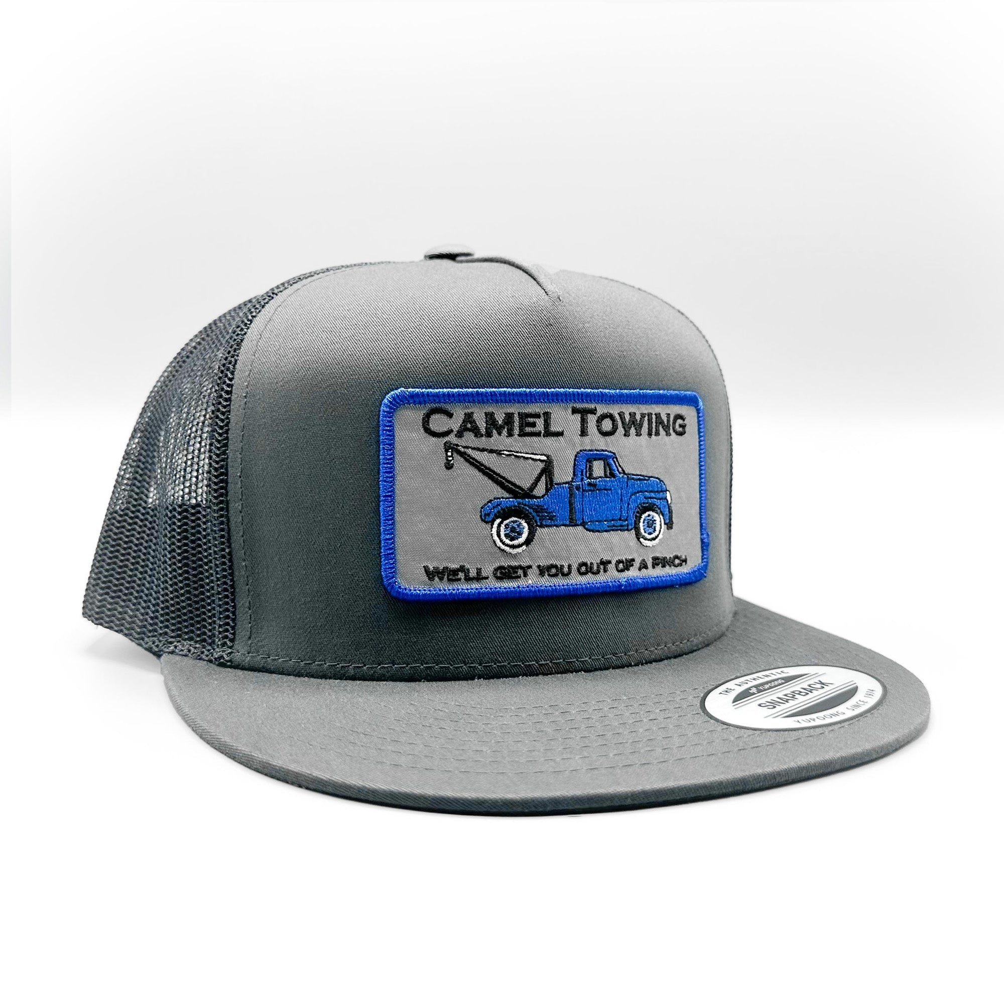 Camel Towing Funny Trucker Hat