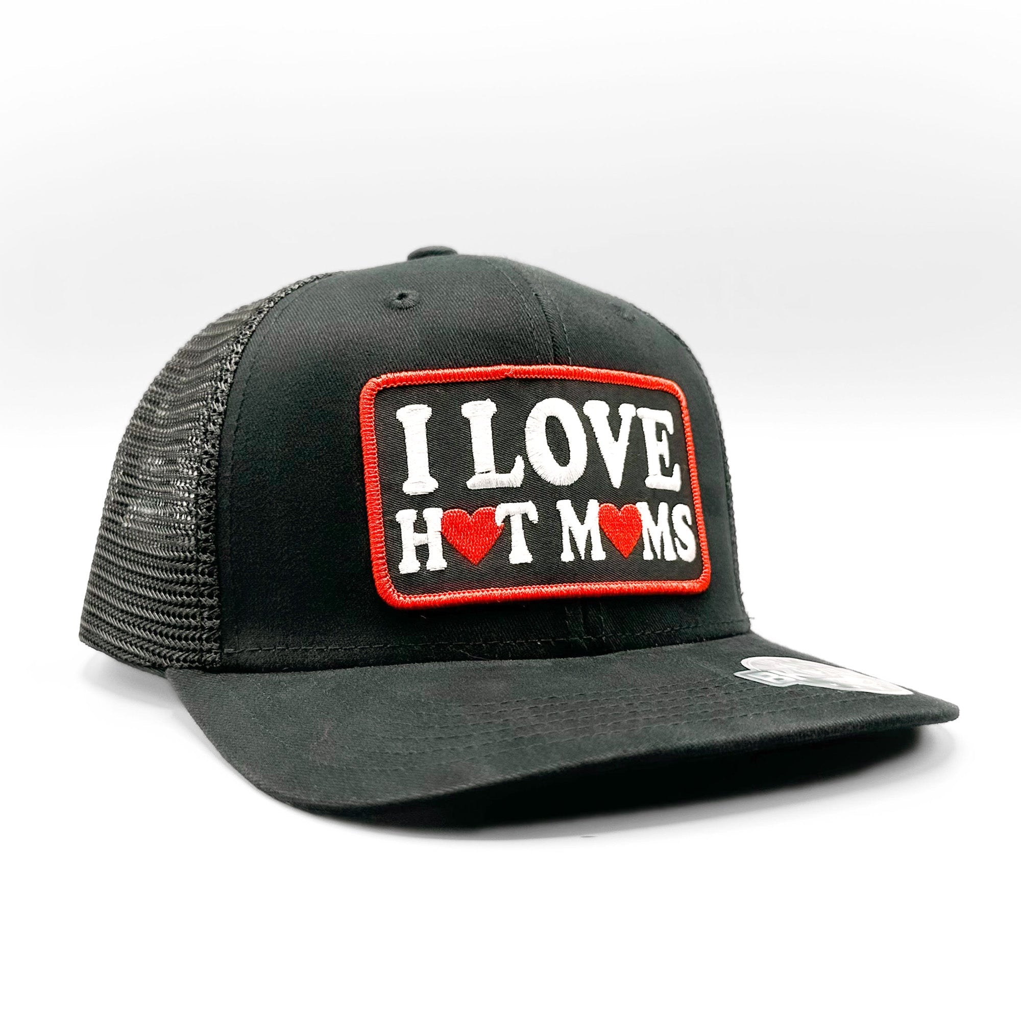 I Love Hot Moms MILFs Trucker Hat