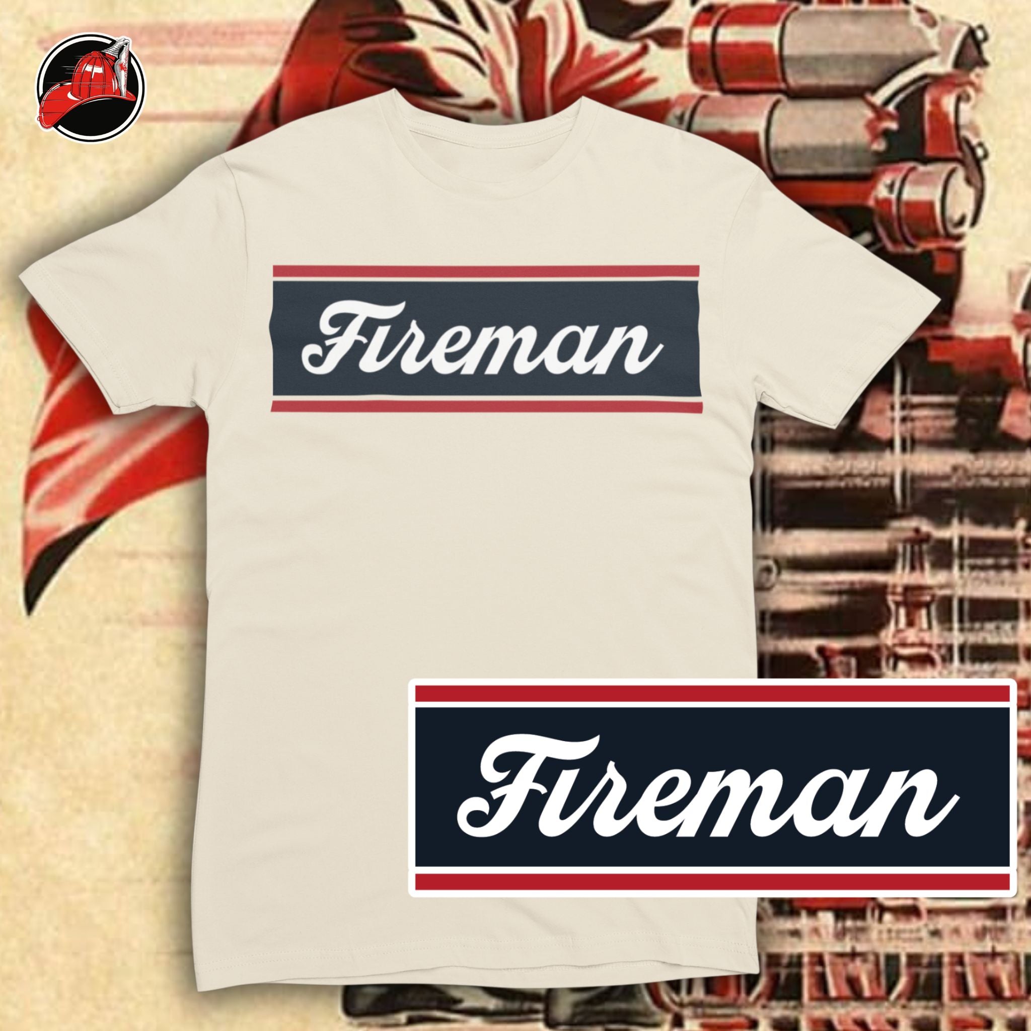 Fireman Tee