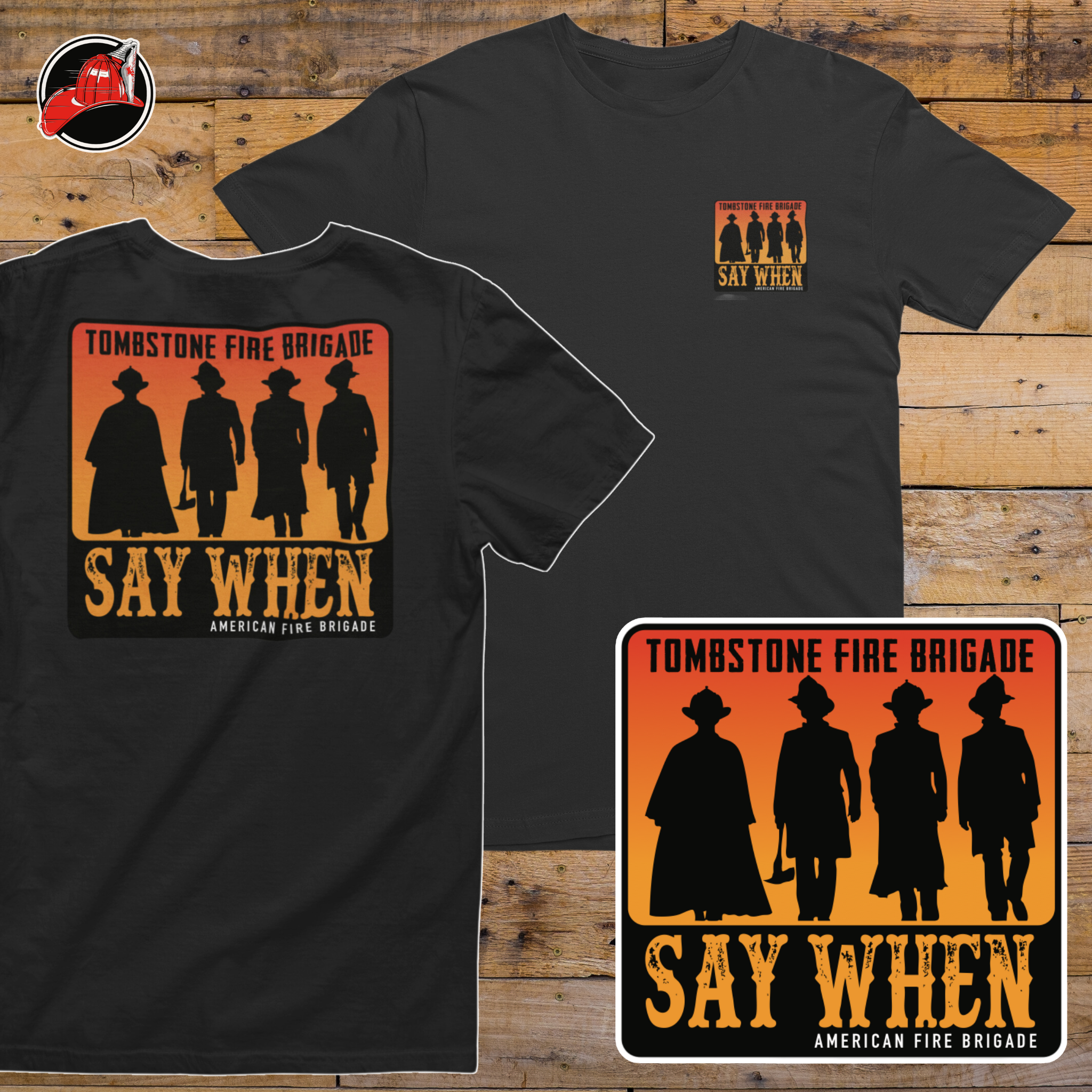 Tombstone Fire Brigade Tee