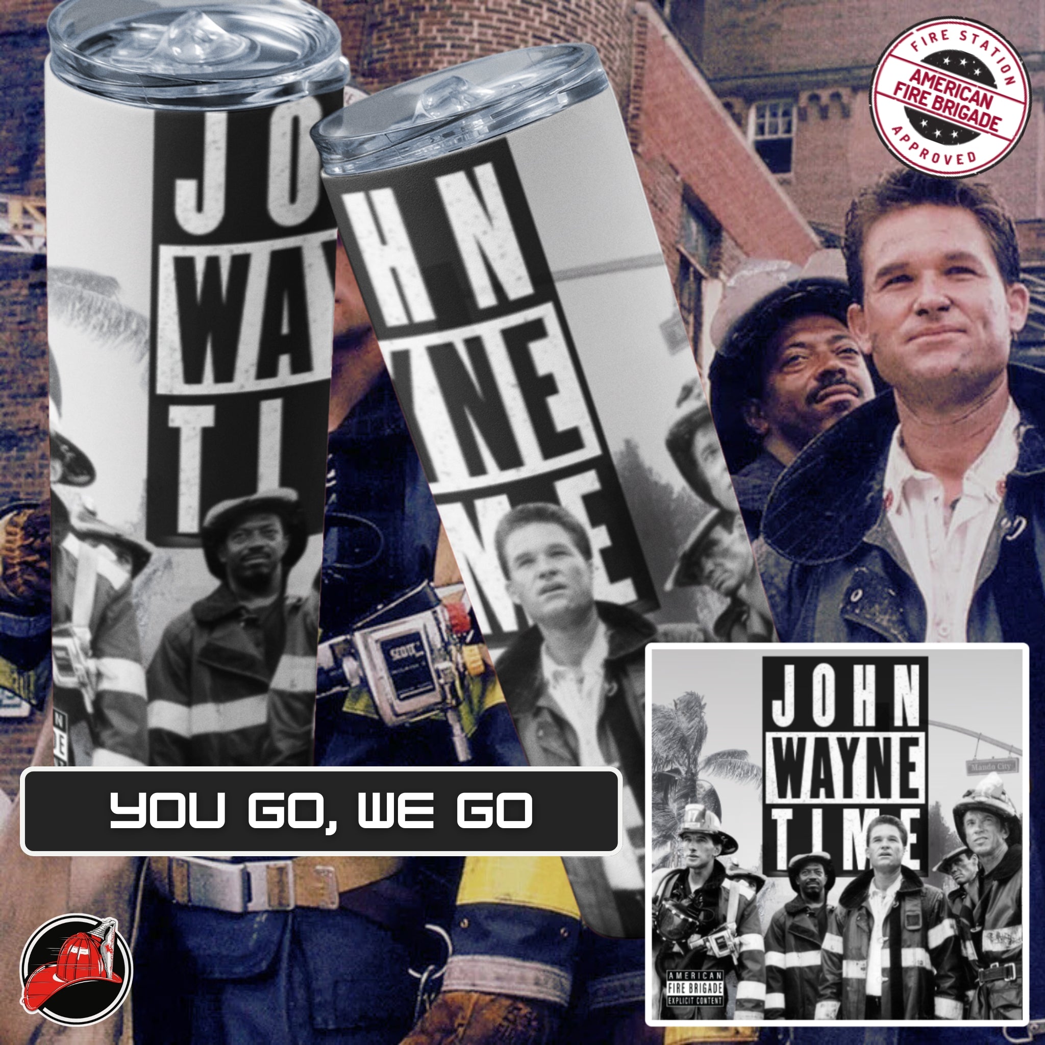 John Wayne Time Tumbler