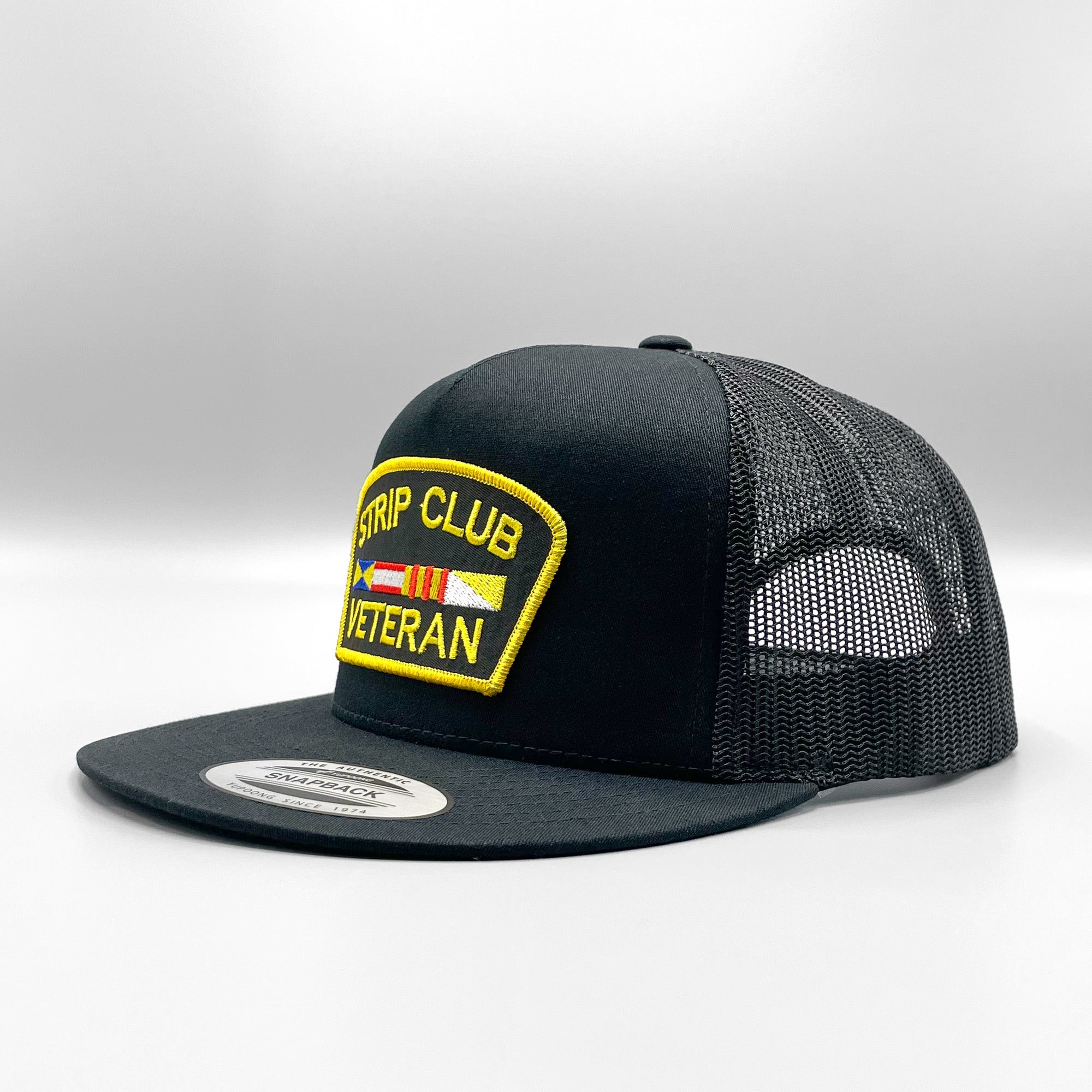 Strip Club Veteran Funny Trucker Hat