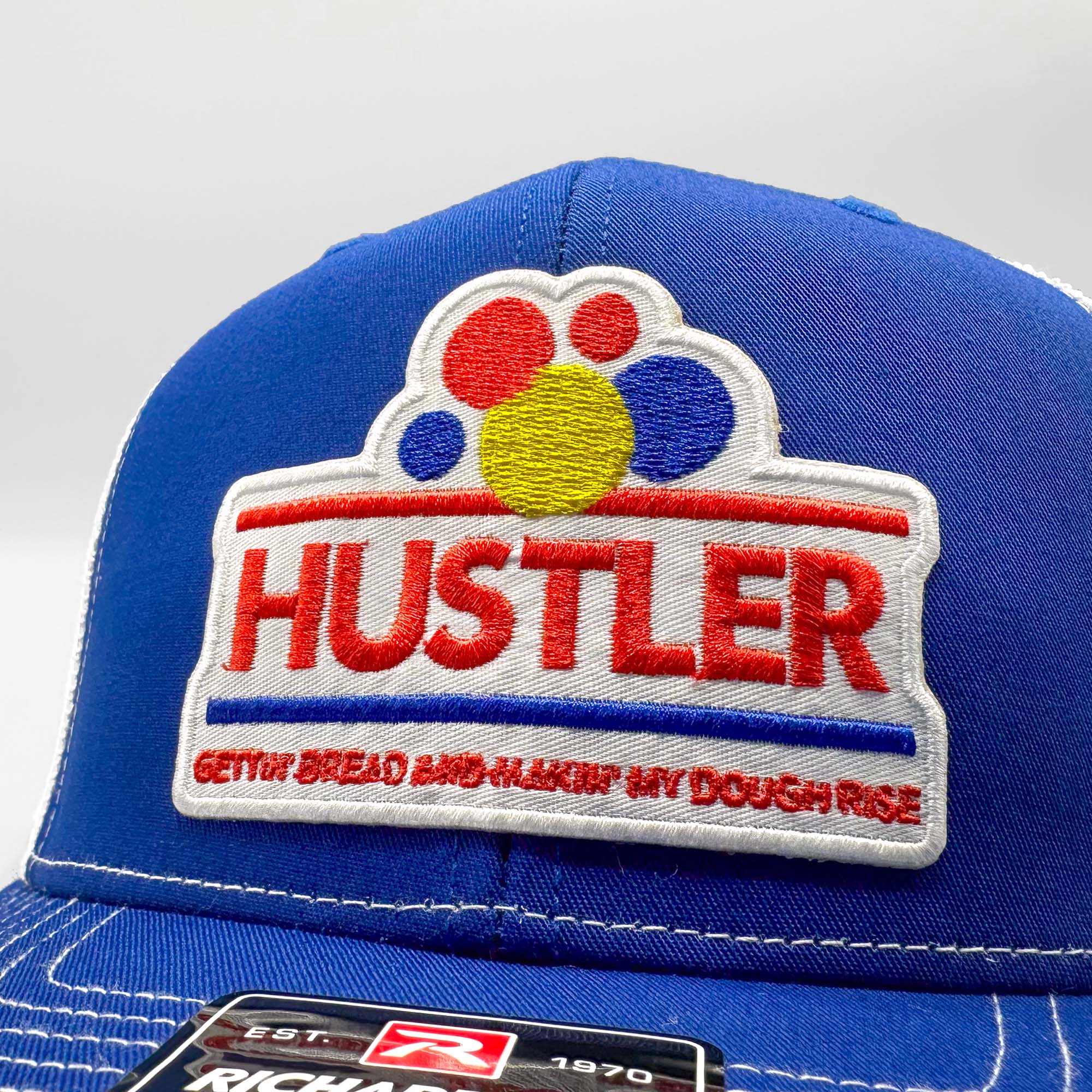 Hustler " Gettin' Bread and Making My Dough Rise" Trucker Hat - 0