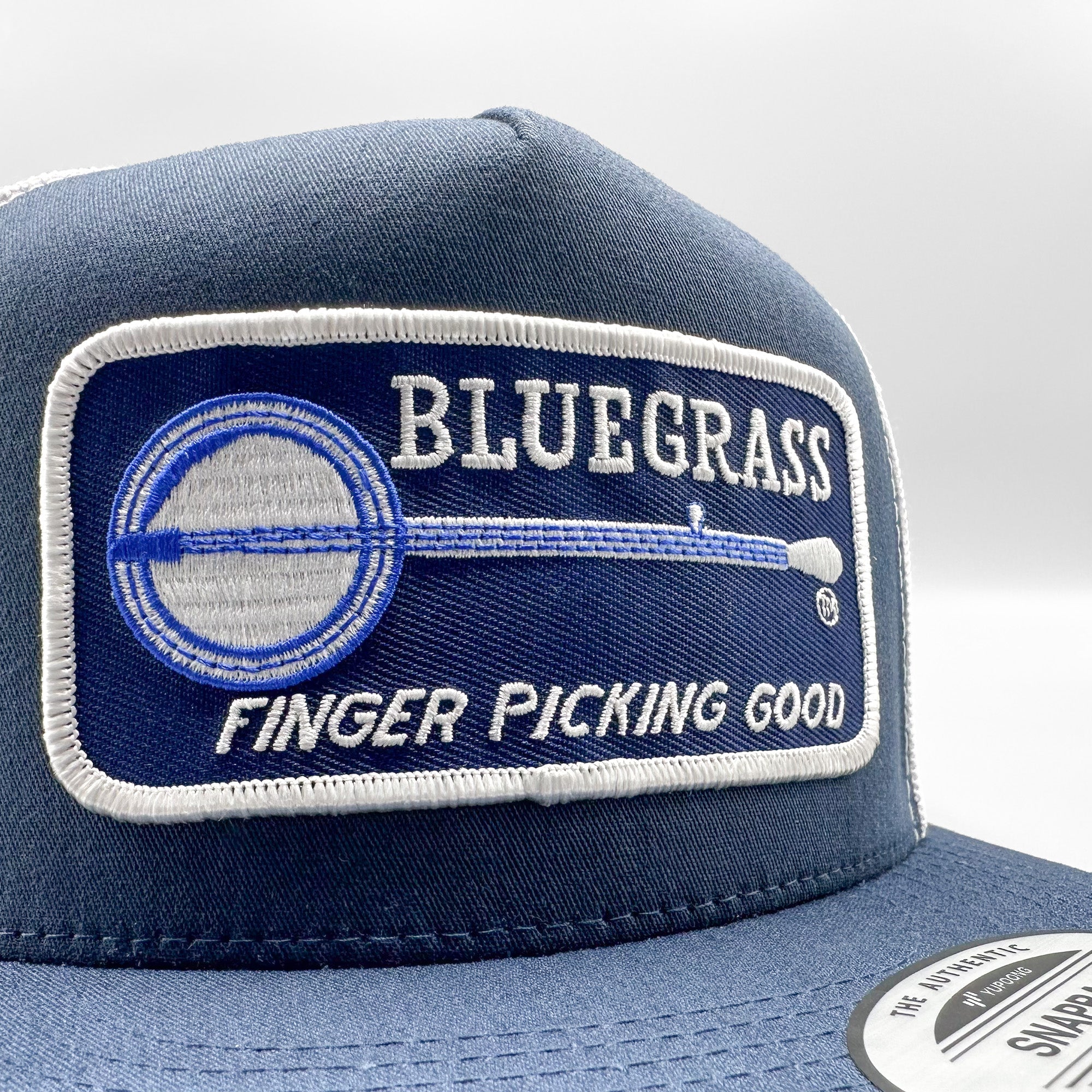 Bluegrass Music It's Finger Picking Good Trucker Hat - 0