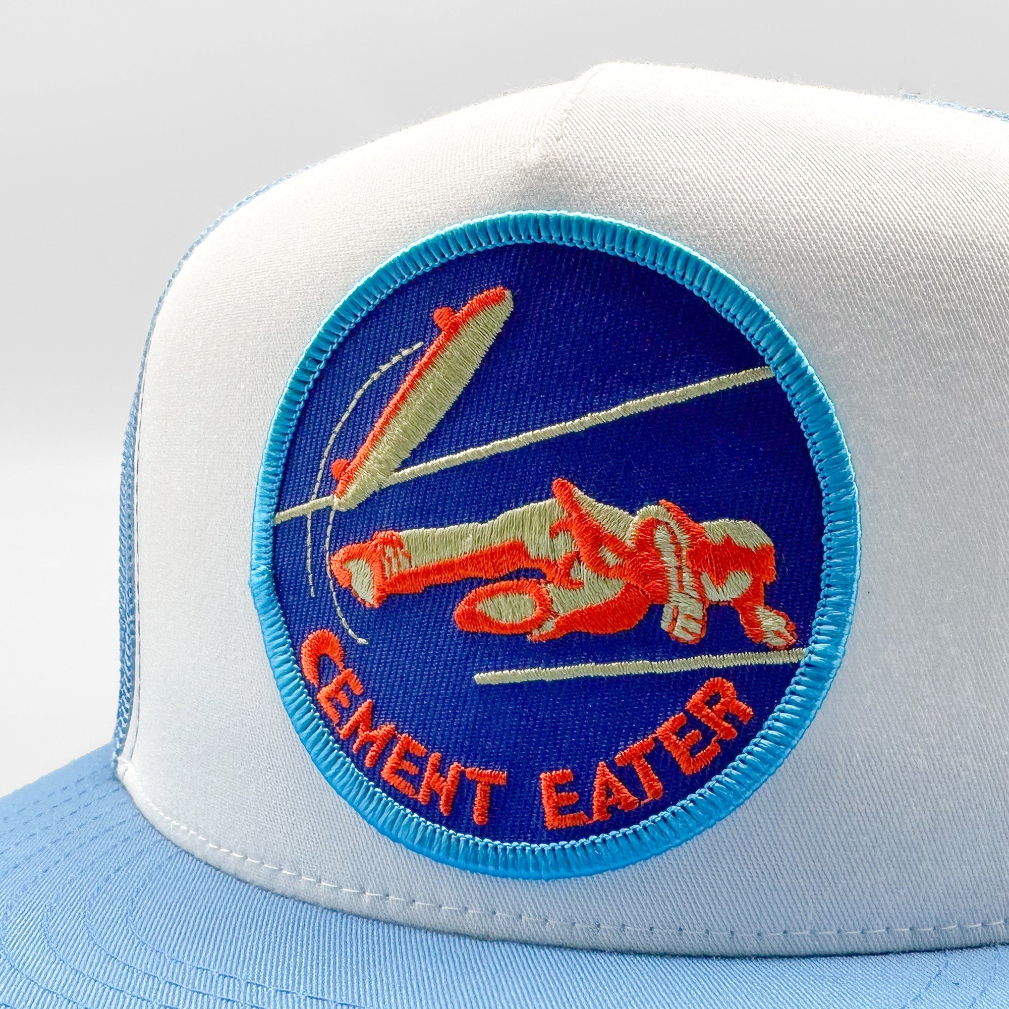 Cement Eater Skateboarding Trucker Hat - 0