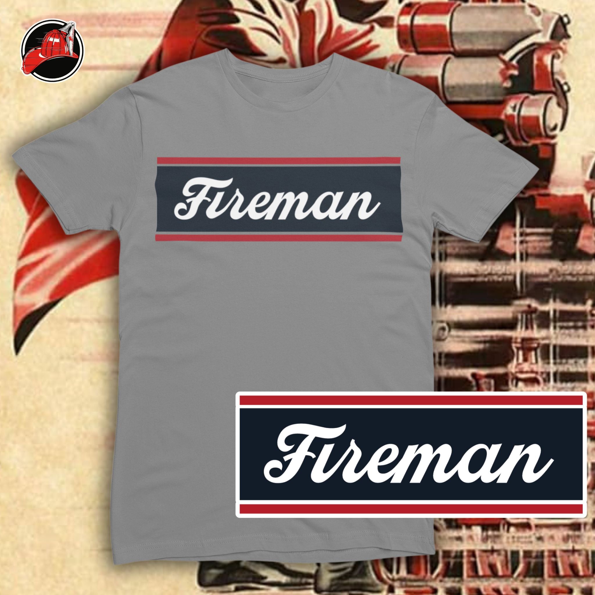 Fireman Tee