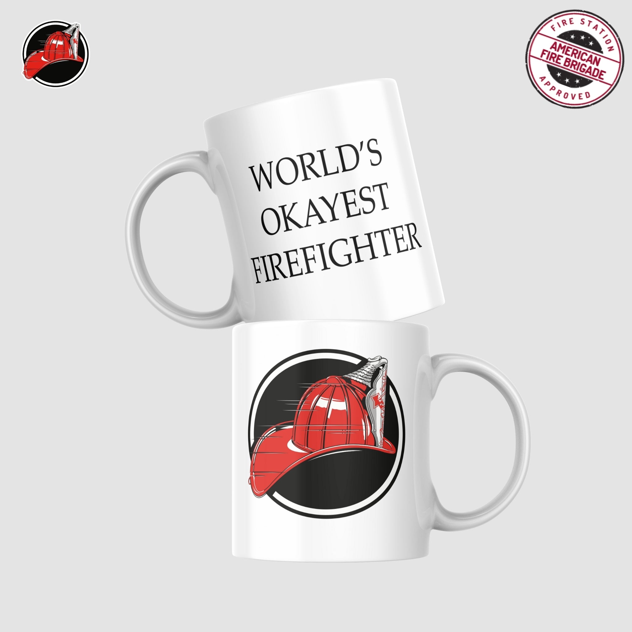 Okayest Firefighter Mug