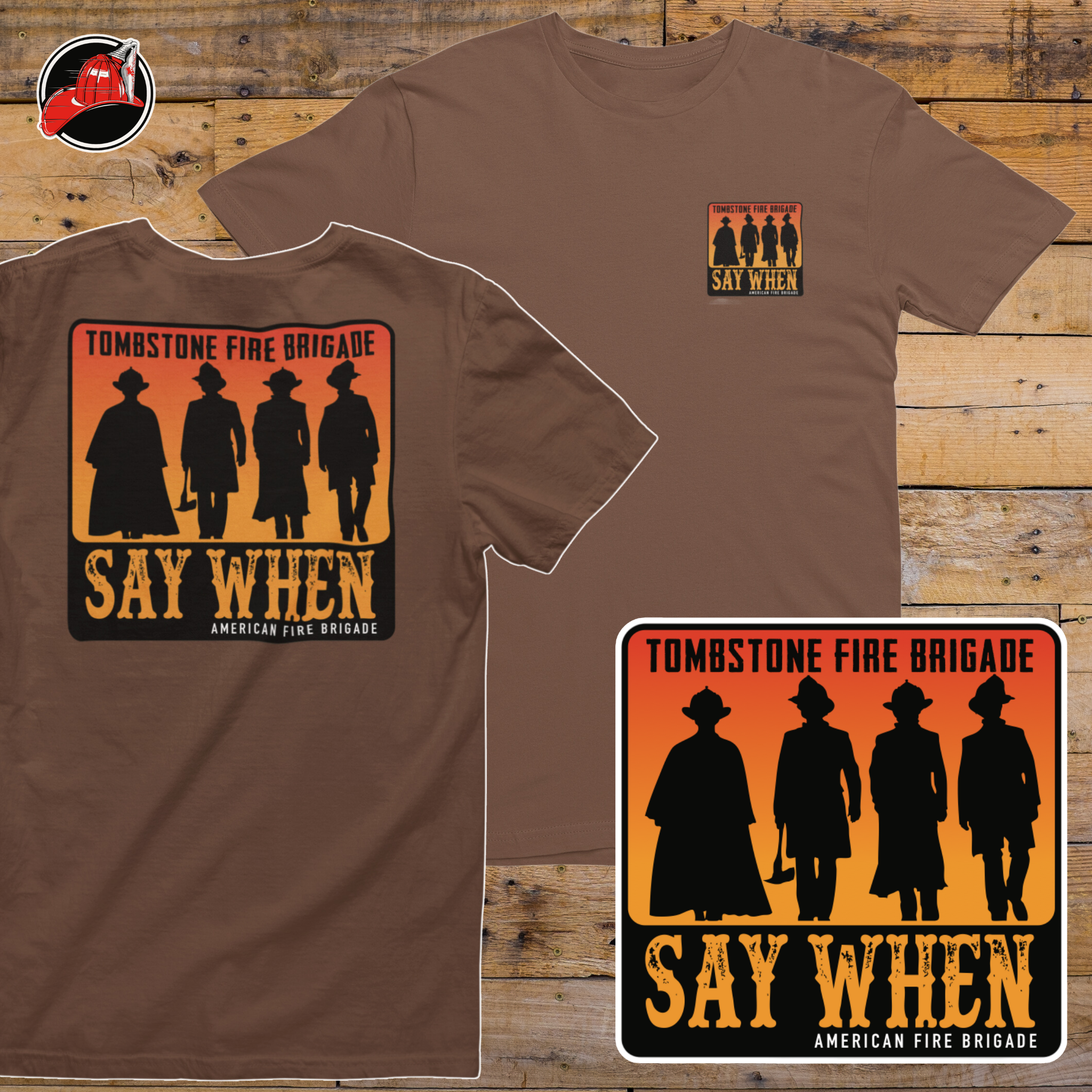 Tombstone Fire Brigade Tee - 0