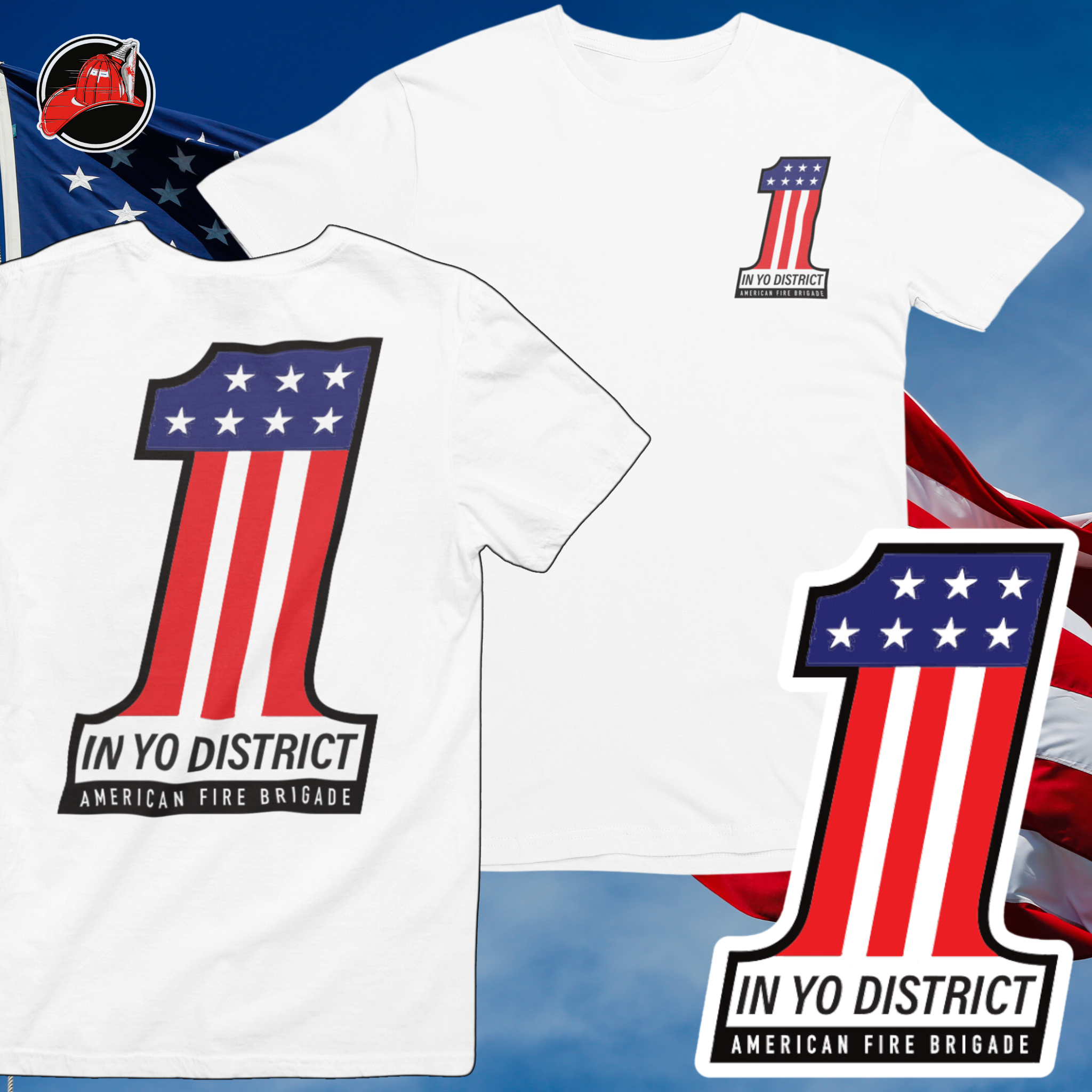 Yo District America Tee - 0