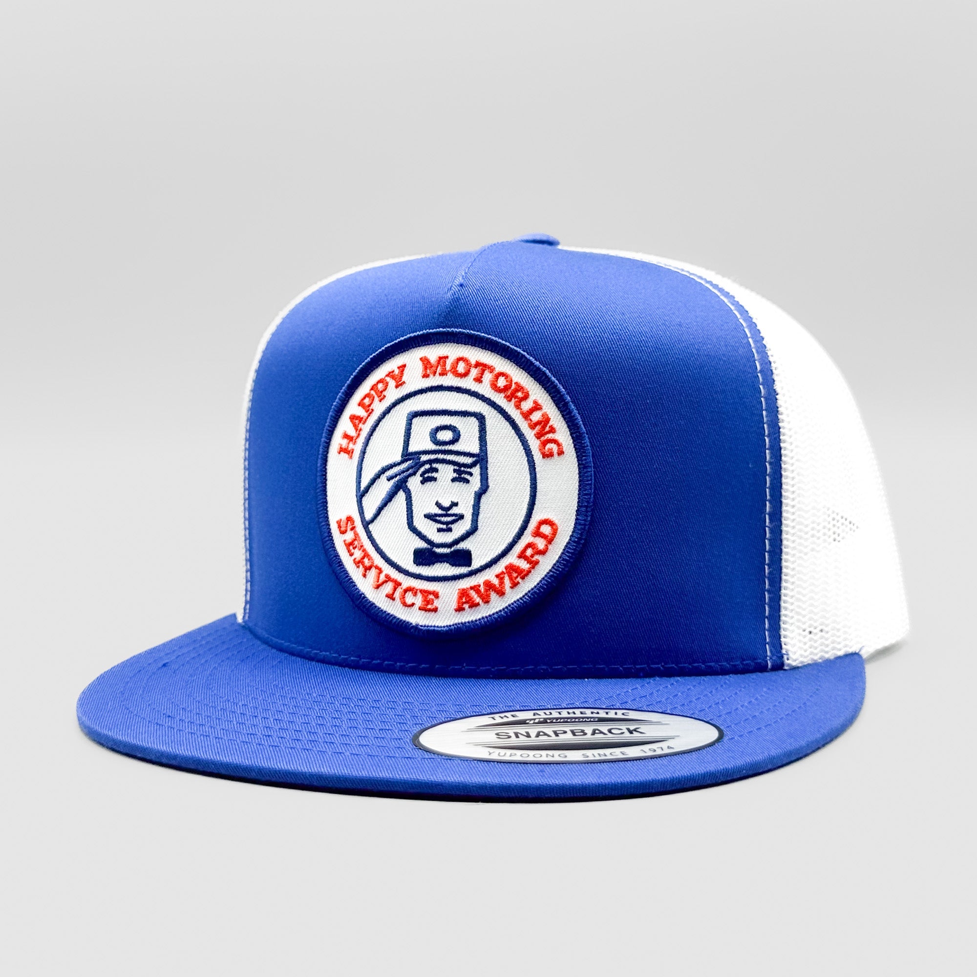 Happy Motoring Service Award Trucker Hat