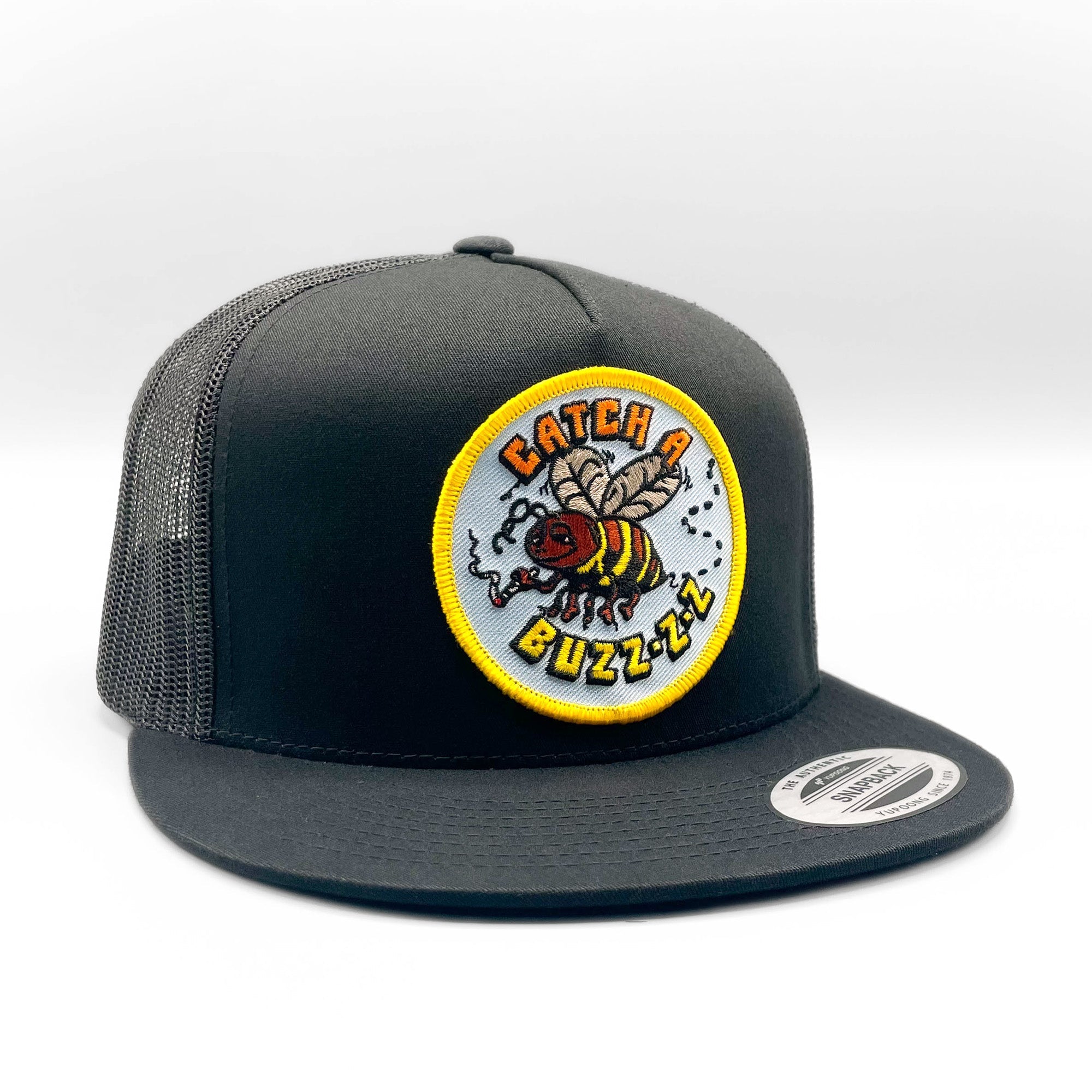 Catch a Buzz Funny Retro Trucker Hat