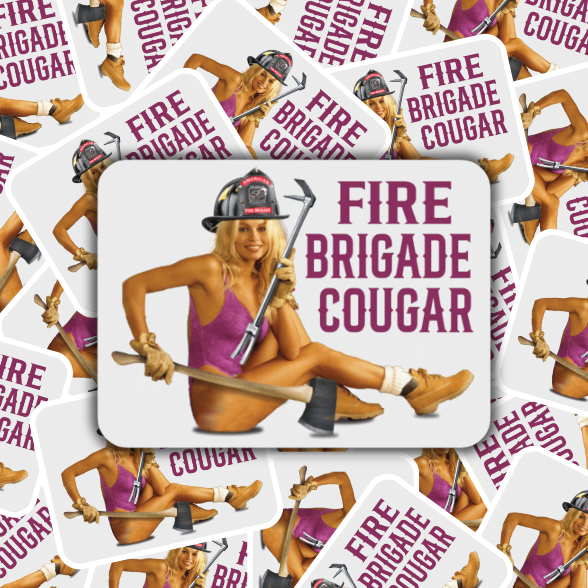 Cougar Pamala Anderson Sticker