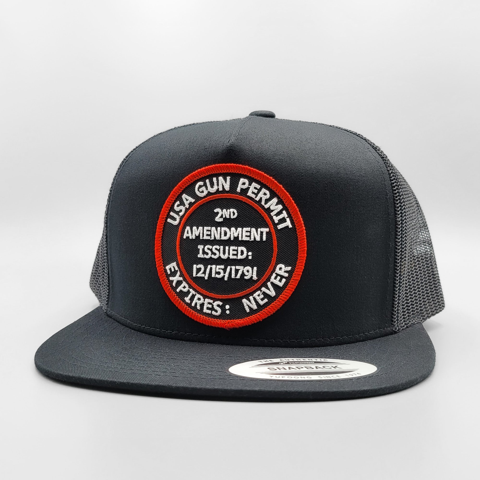 USA Gun Permit 2nd Amendment Trucker Hat