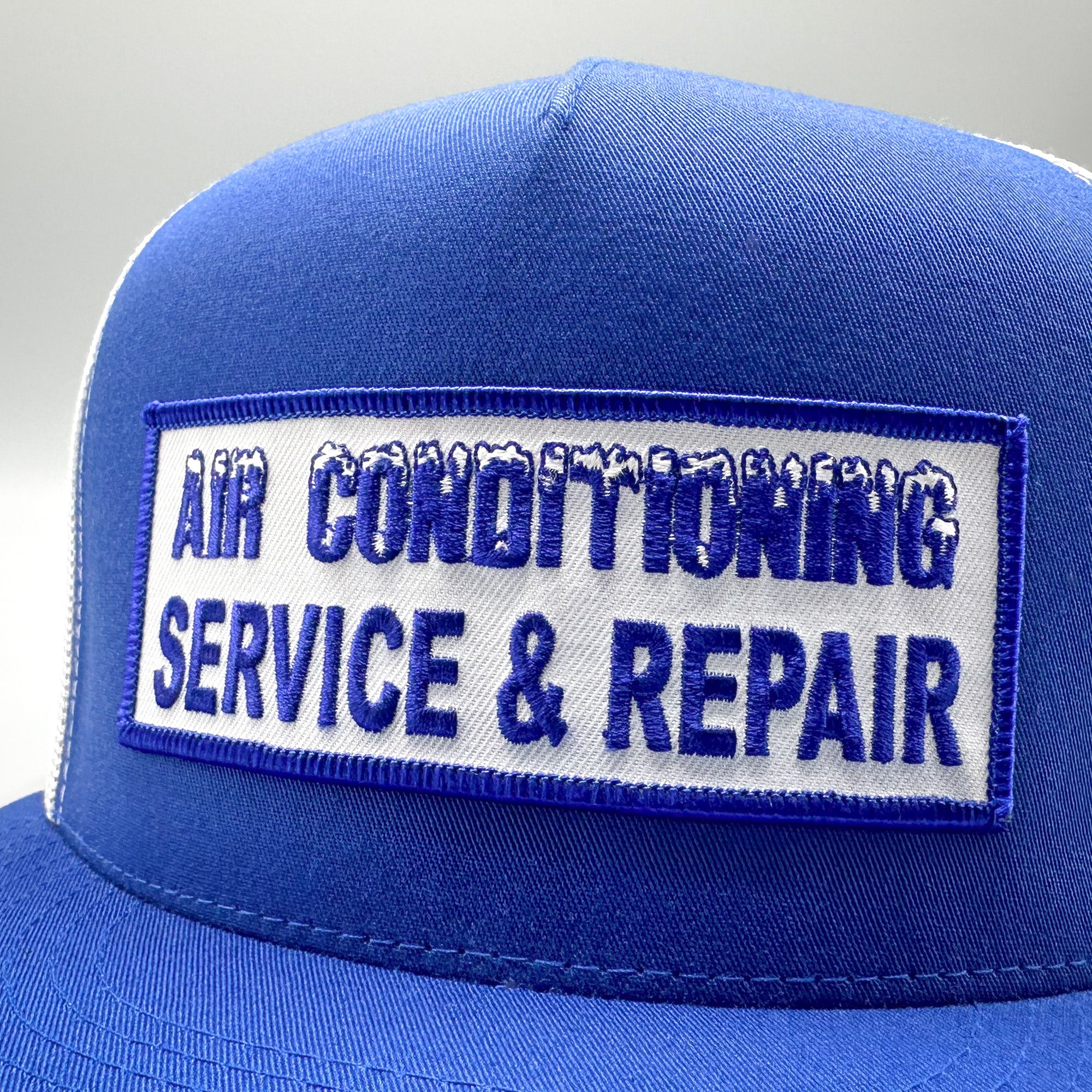 HVAC A/C Service Repairman Retro Trucker Hat - 0