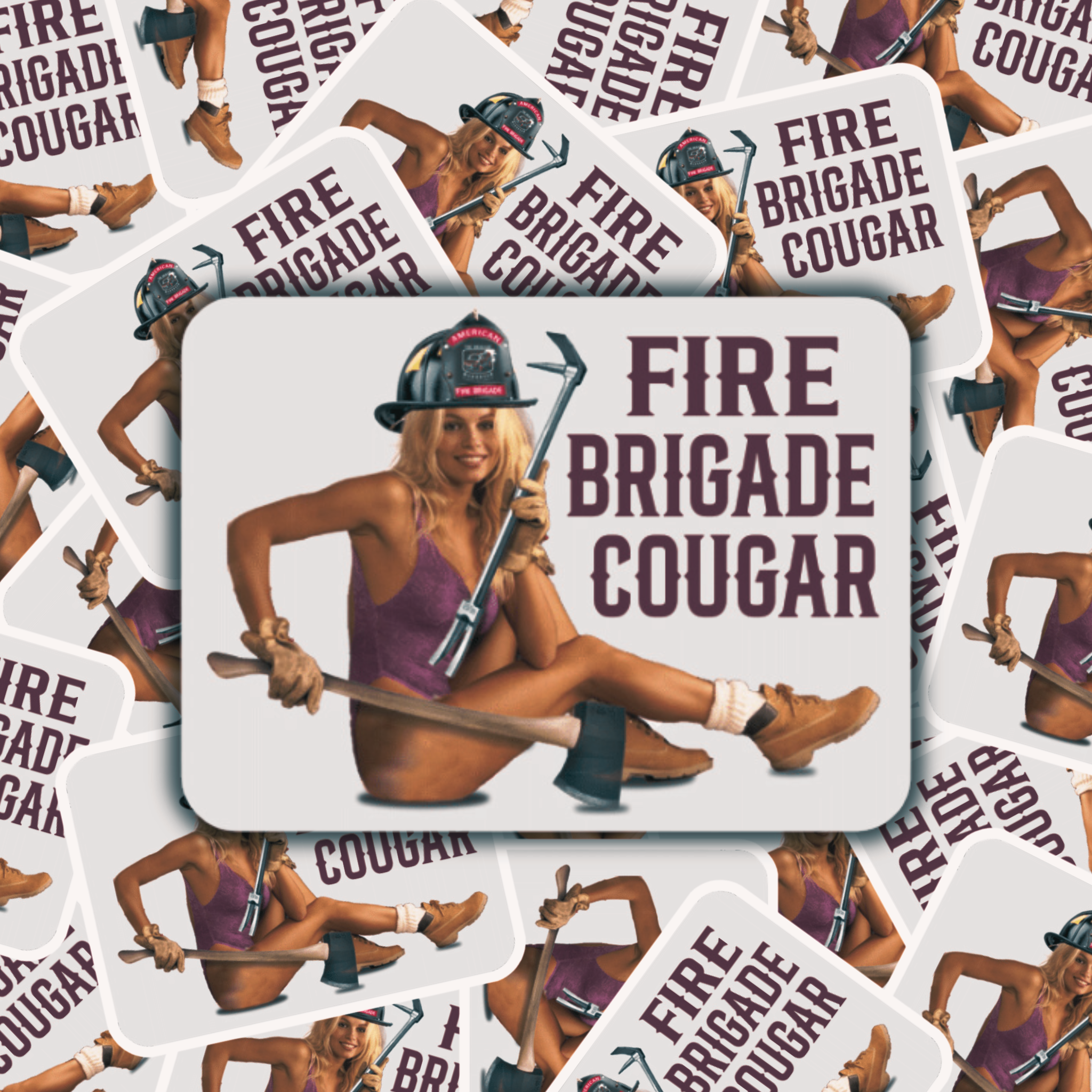 Cougar Pamala Anderson Sticker