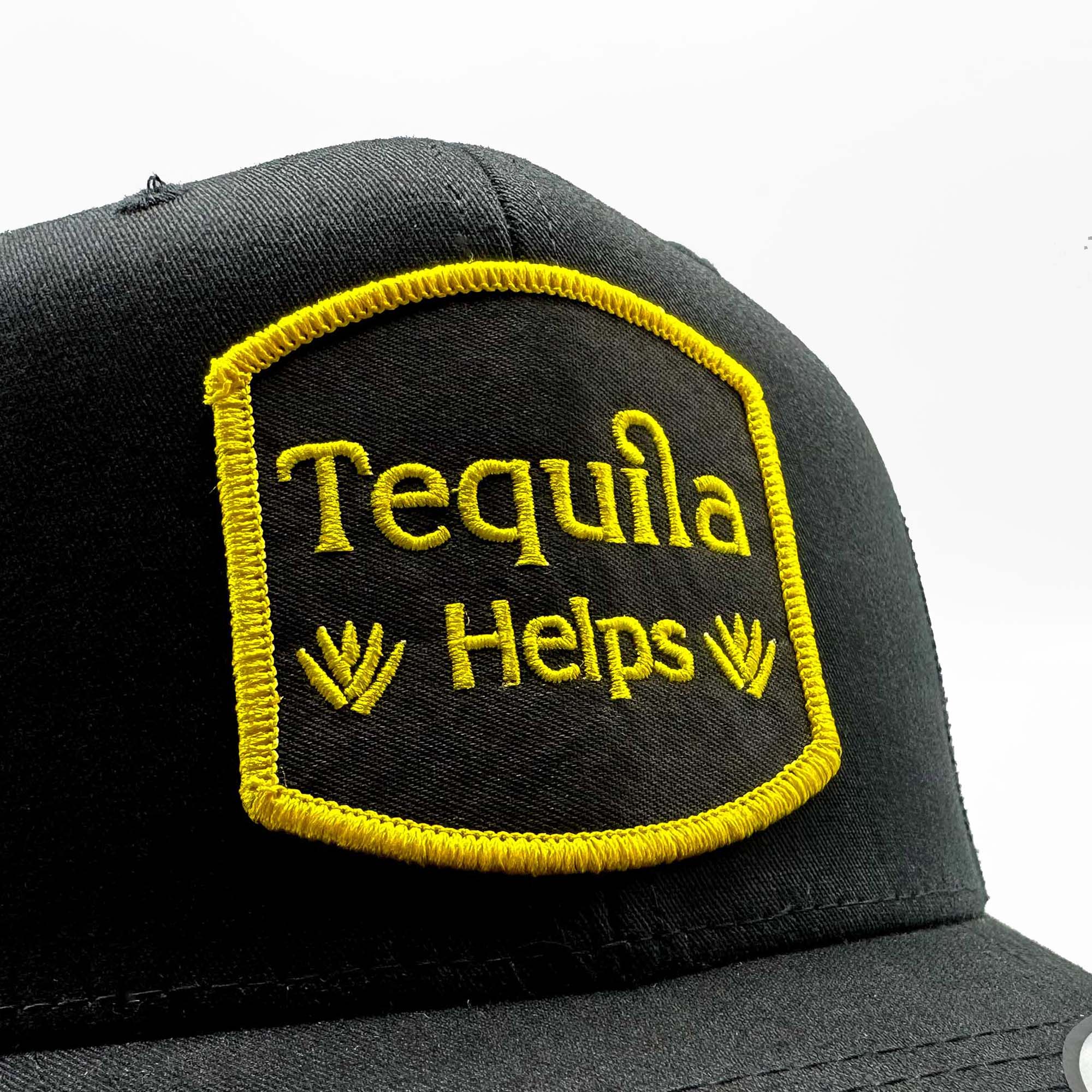 Tequila Helps Funny Trucker Hat - 0