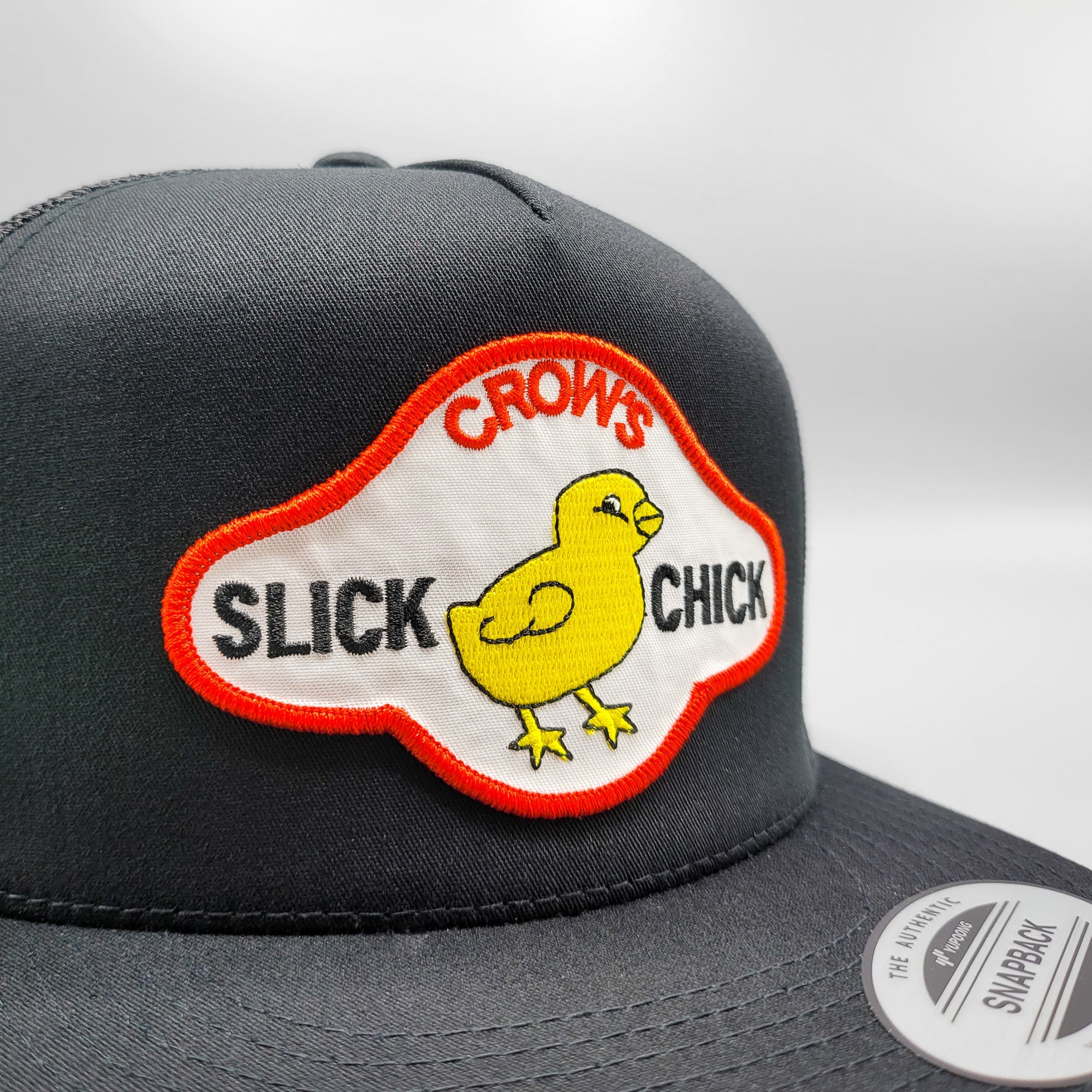 Crow's Slick Chick Farmer Trucker Hat - 0