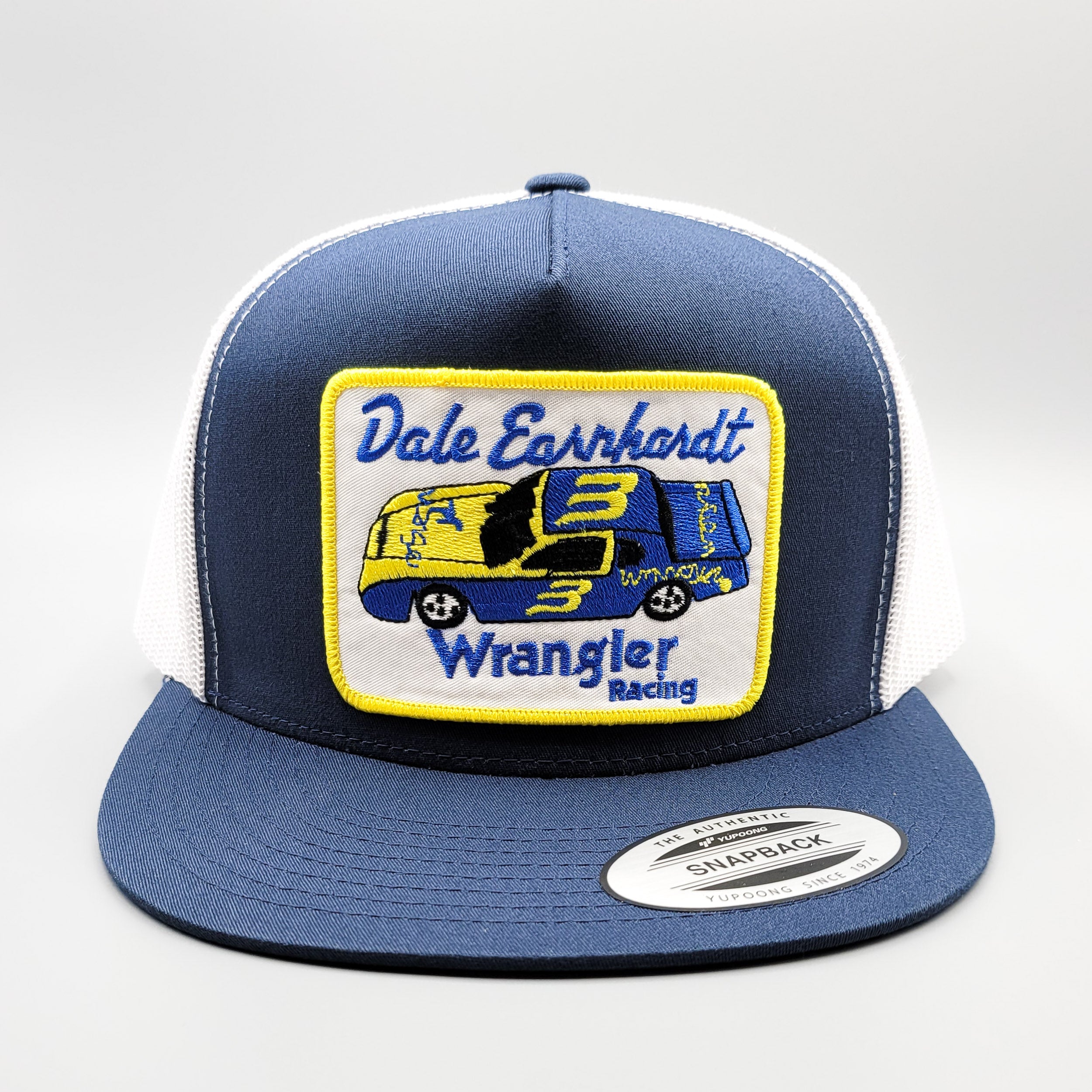 Dale Earnhardt Sr. Hat, Winston Cup Wrangler Racing Trucker Hat 