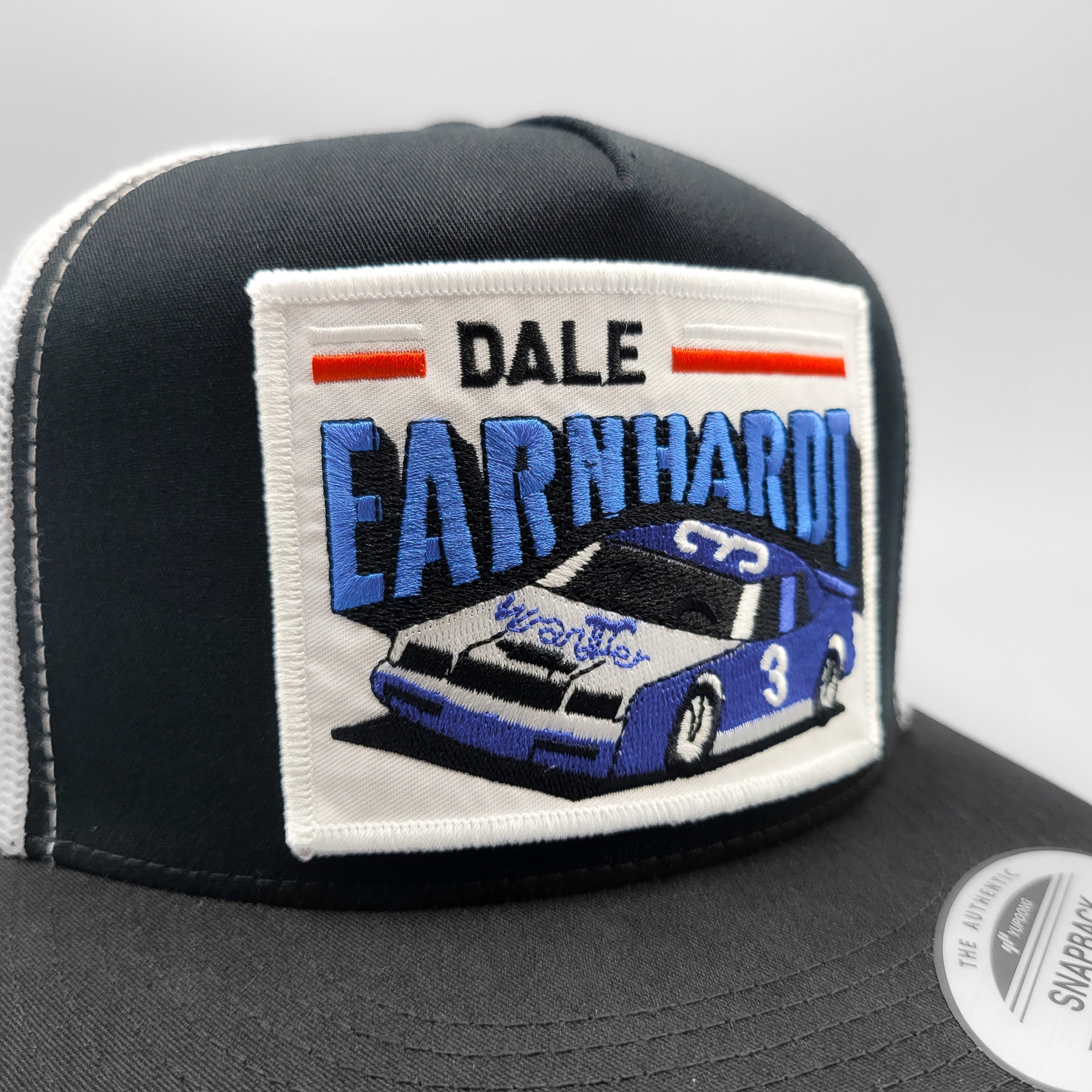 Dale Earnhardt Wrangler Racing Trucker Hat - 0