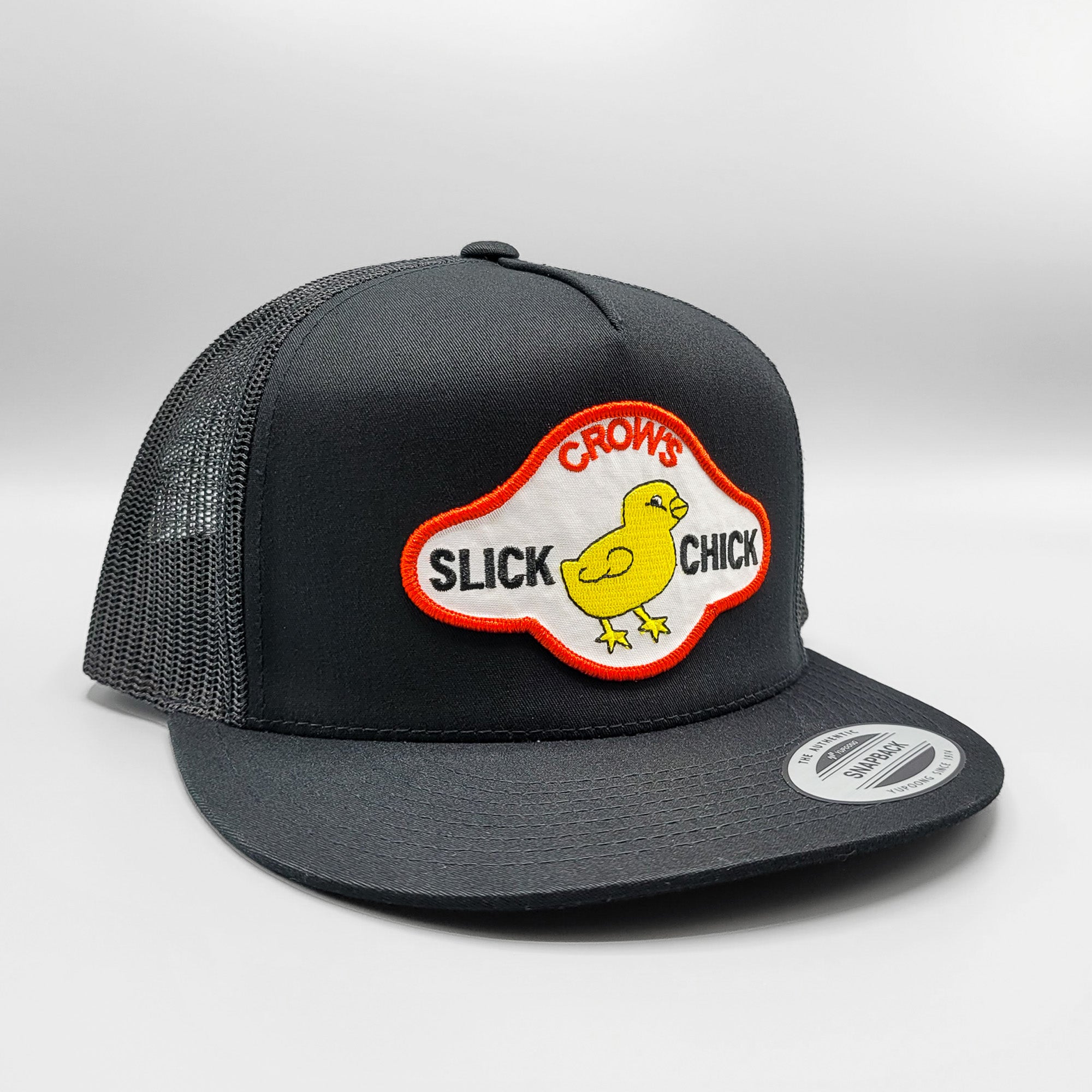 Crow's Slick Chick Farmer Trucker Hat