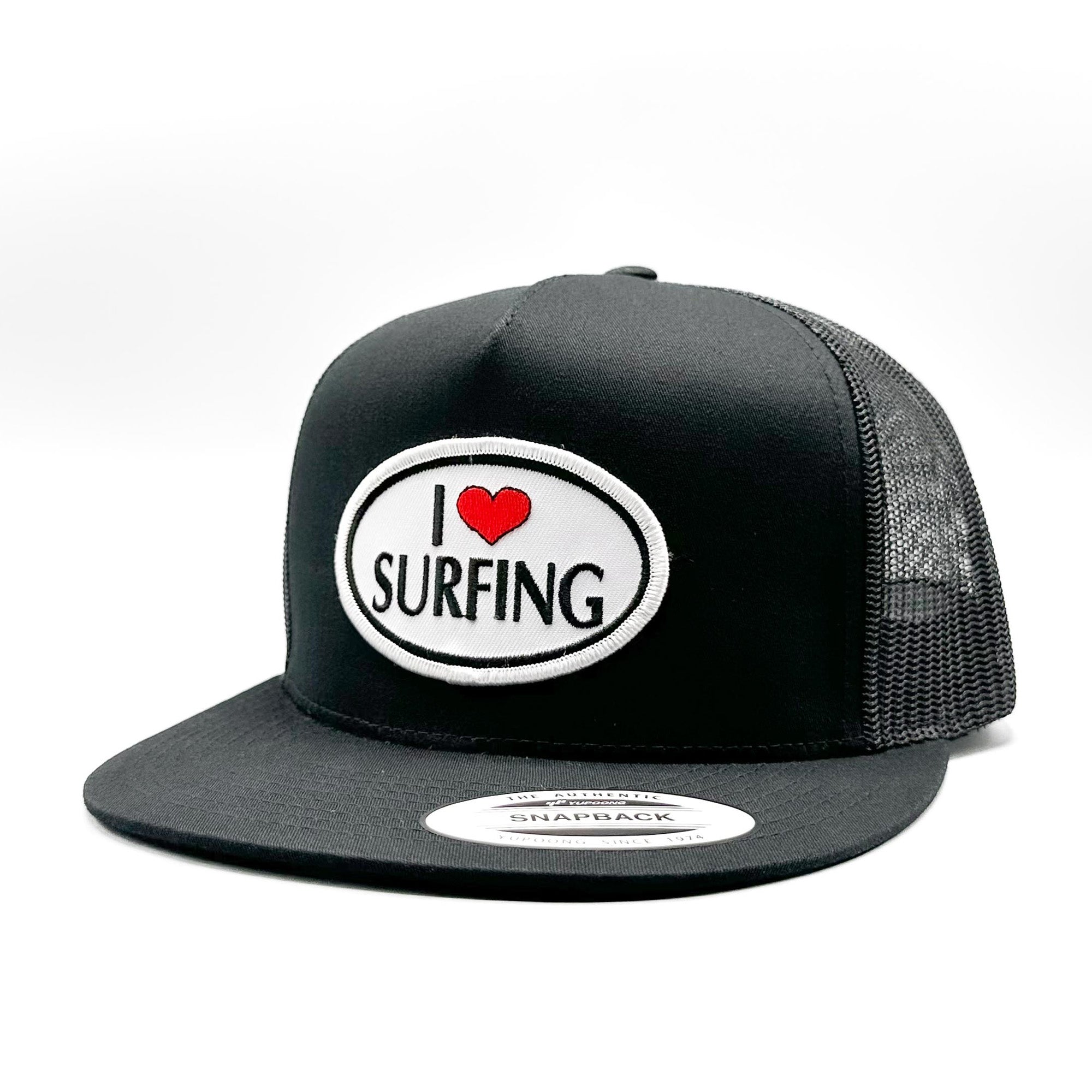 I Love Surfing Trucker Hat