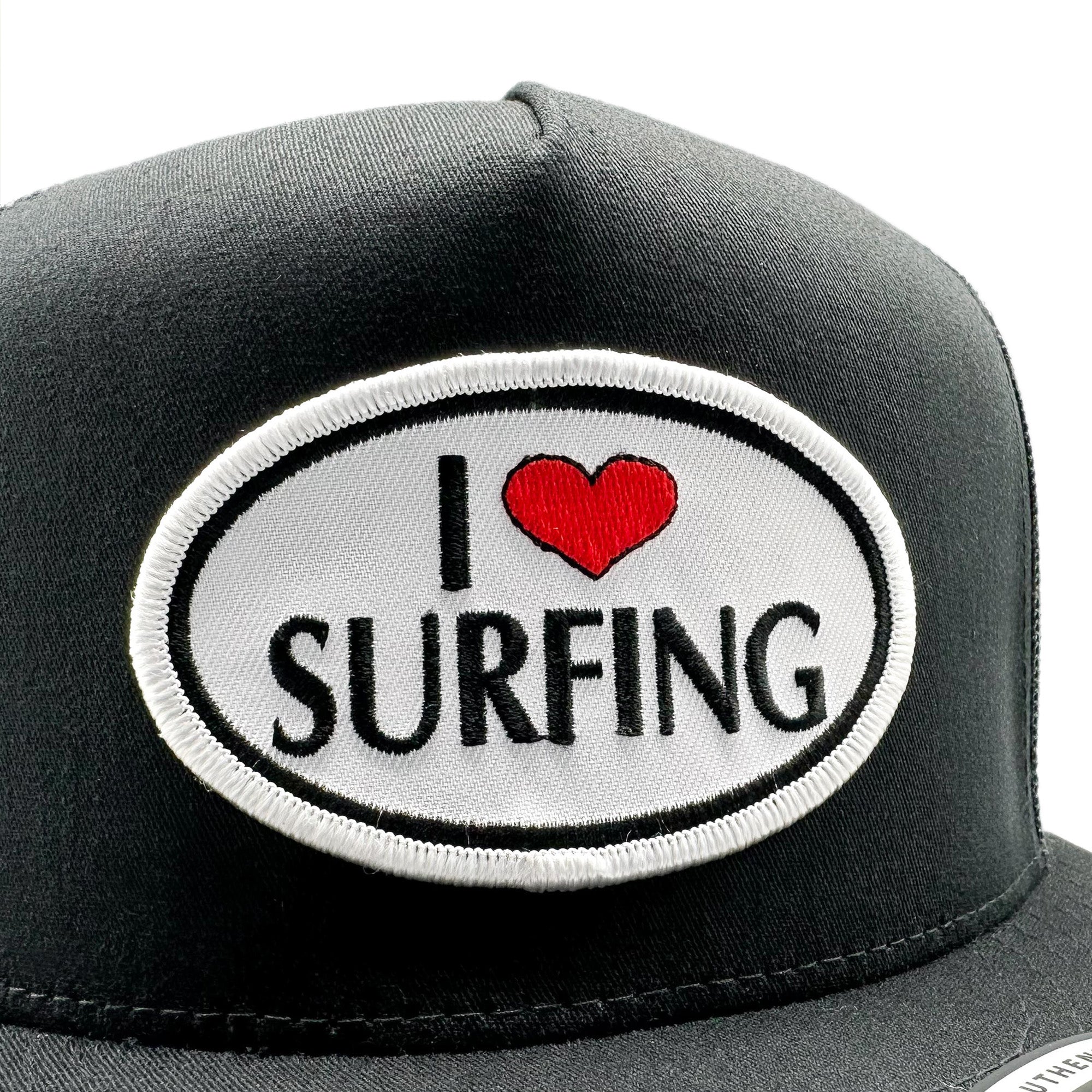 I Love Surfing Trucker Hat - 0