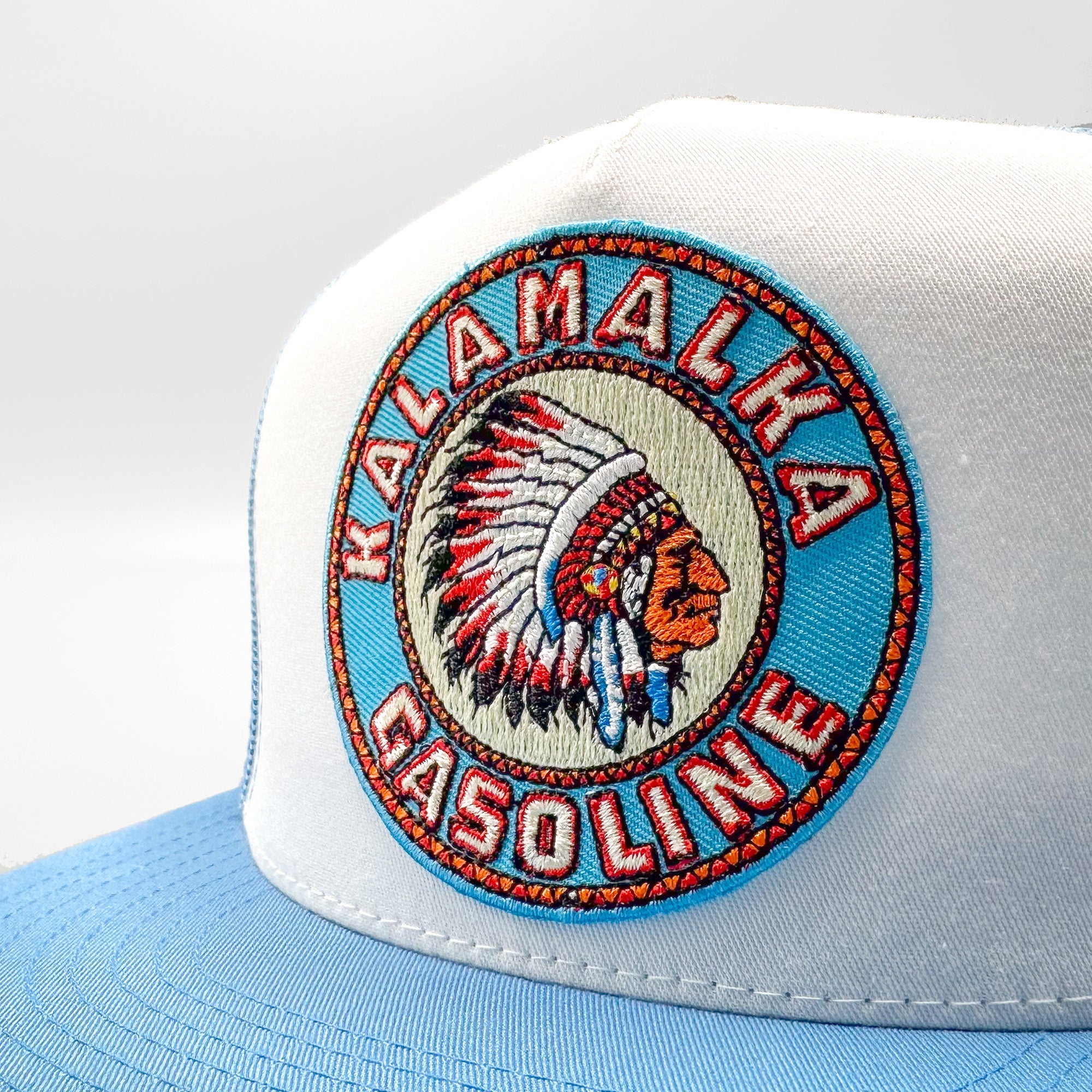 Kalamalka Gasoline [Limited Edition] Indian Trucker Hat - 0