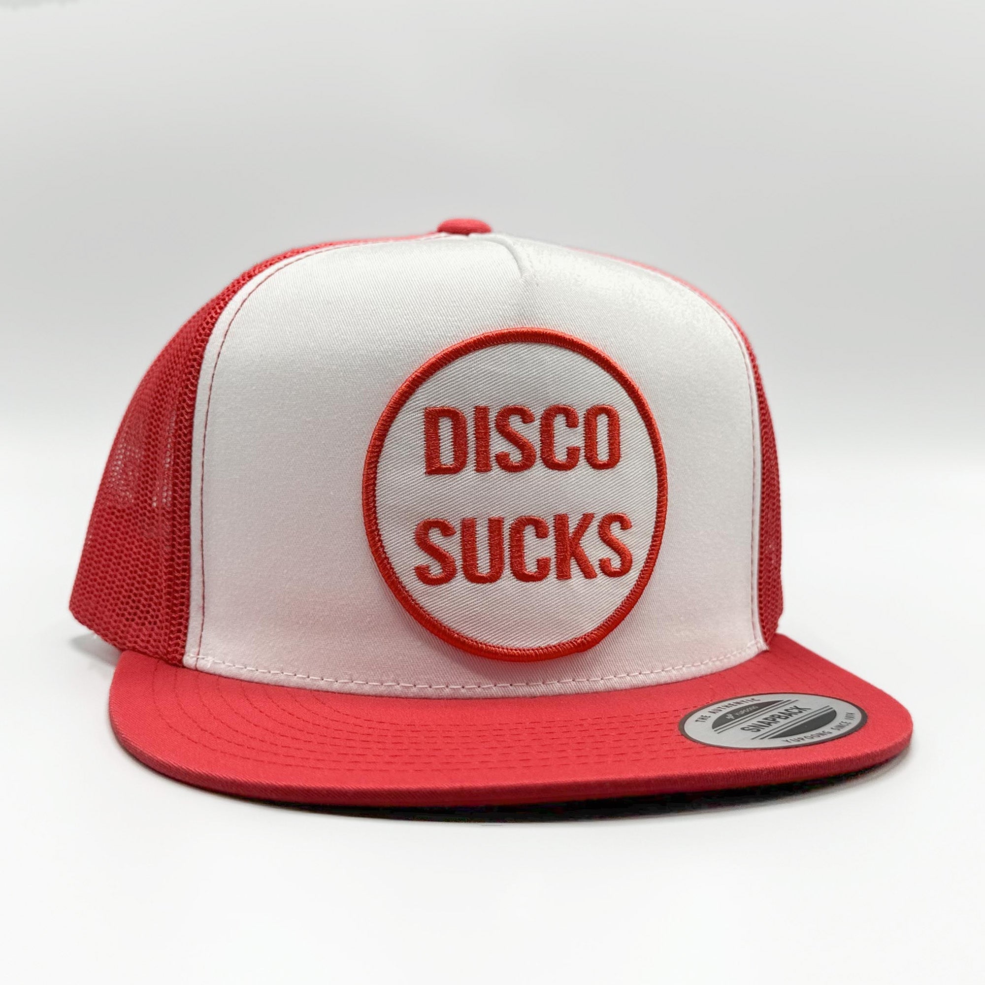 Disco Sucks Funny 70's Trucker Hat