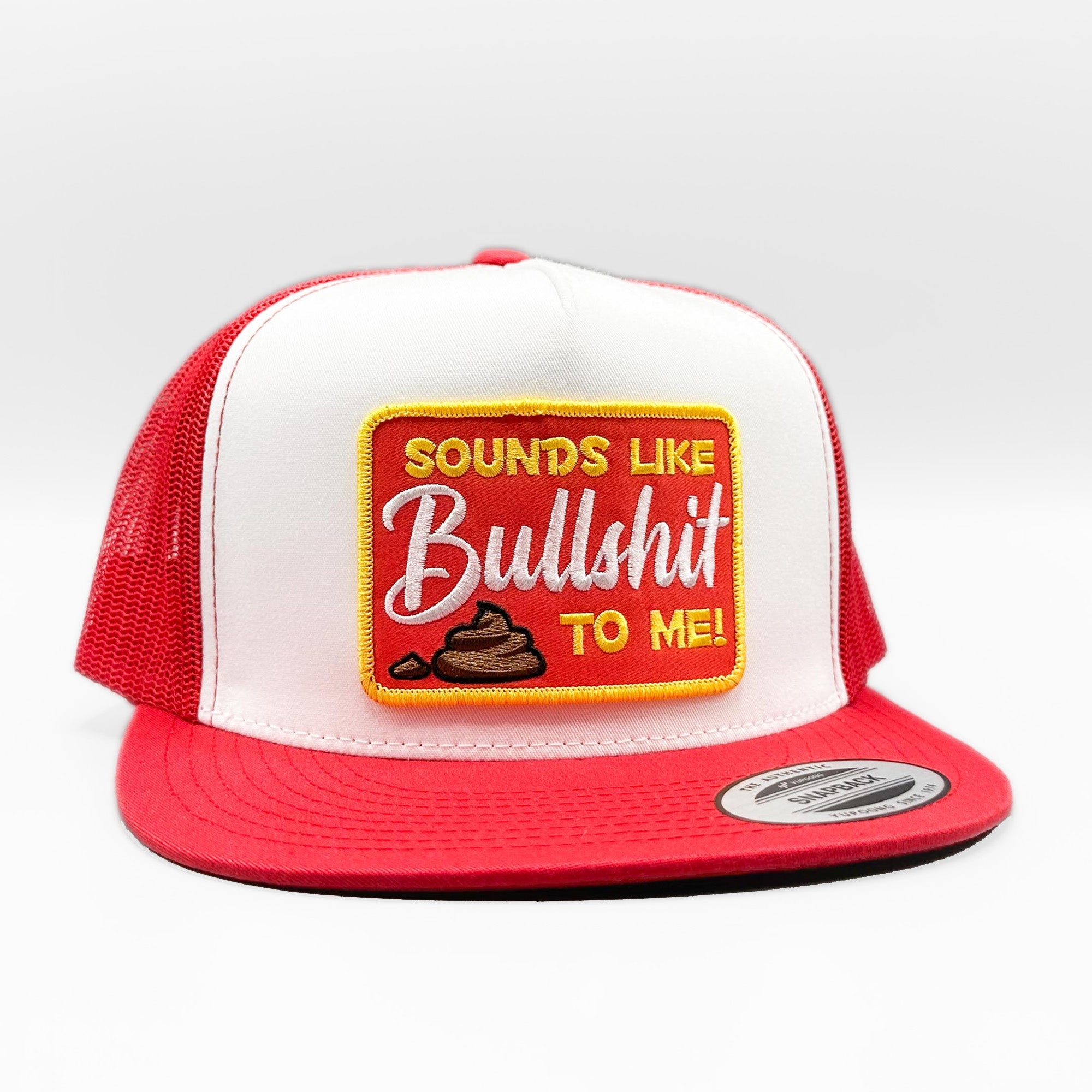 No BS Trucker Hat, Retro Seems Like Bullshit Funny Trucker Hat