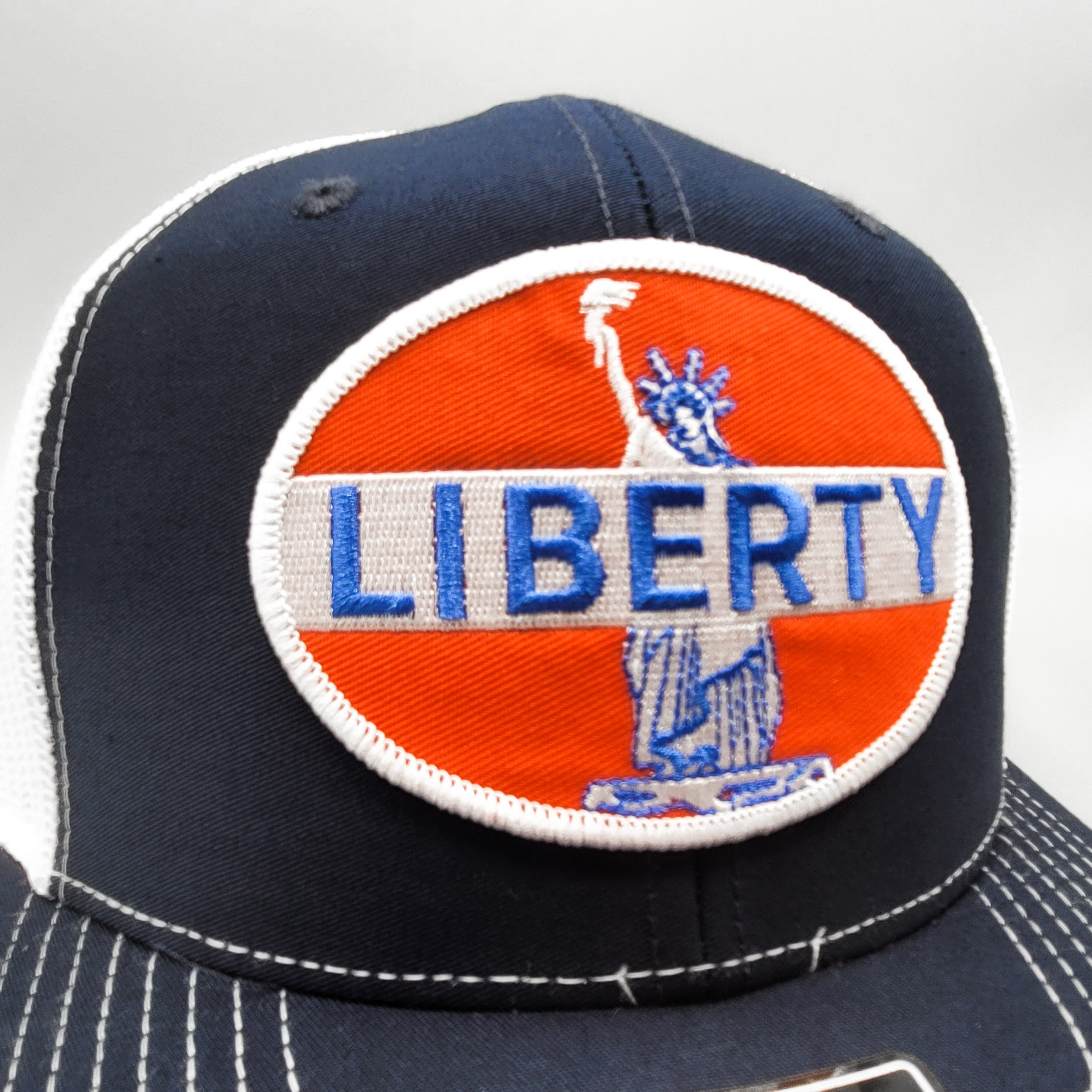 Statue of Liberty Patriotic Trucker Hat - 0