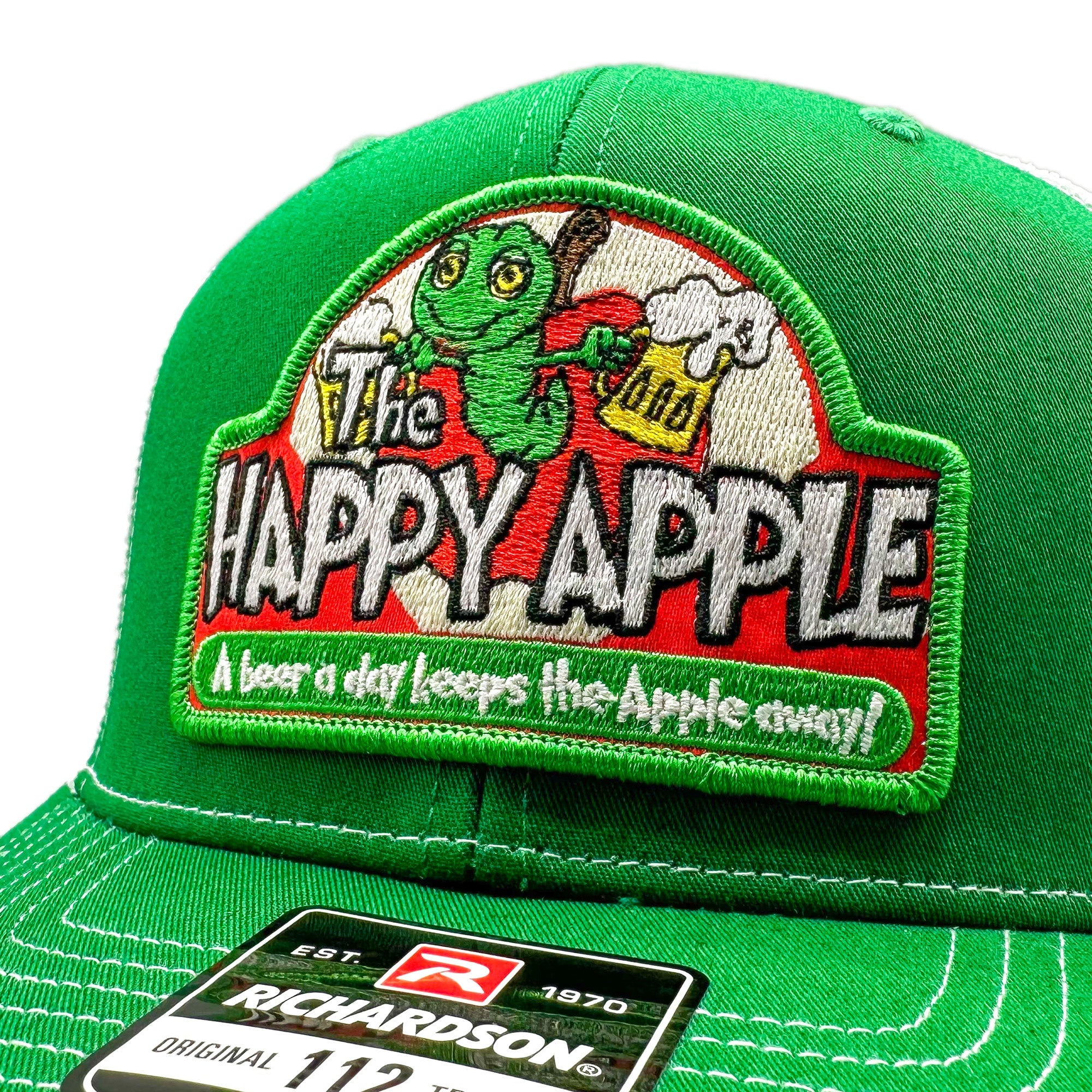 The Happy Apple Retro Beer Trucker - 0