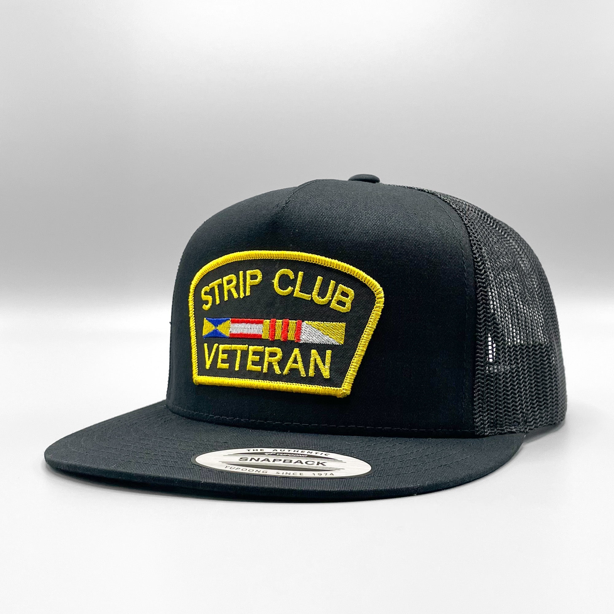 Strip Club Veteran Funny Trucker Hat