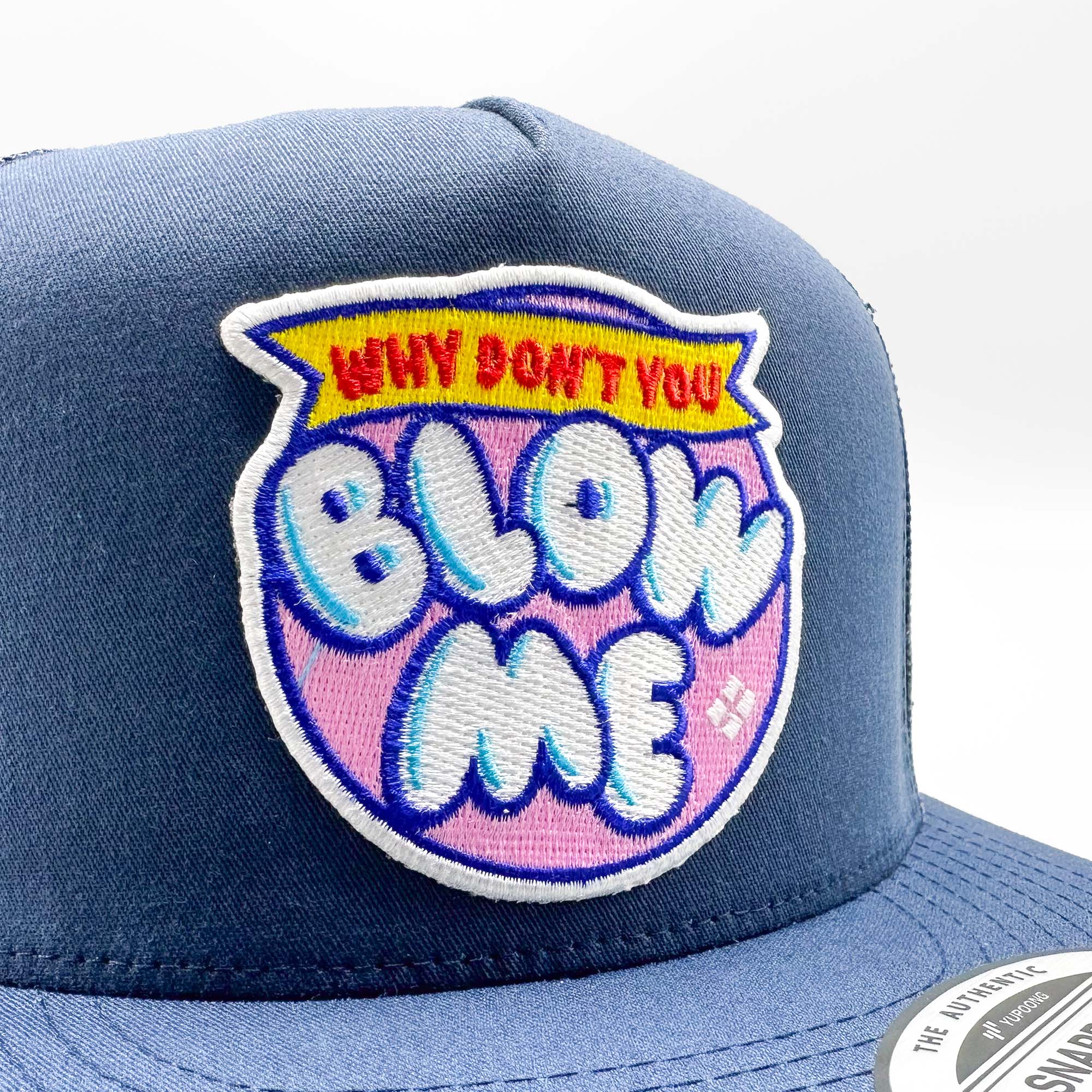 Blow Me Bubble Gum Trucker Hat - 0