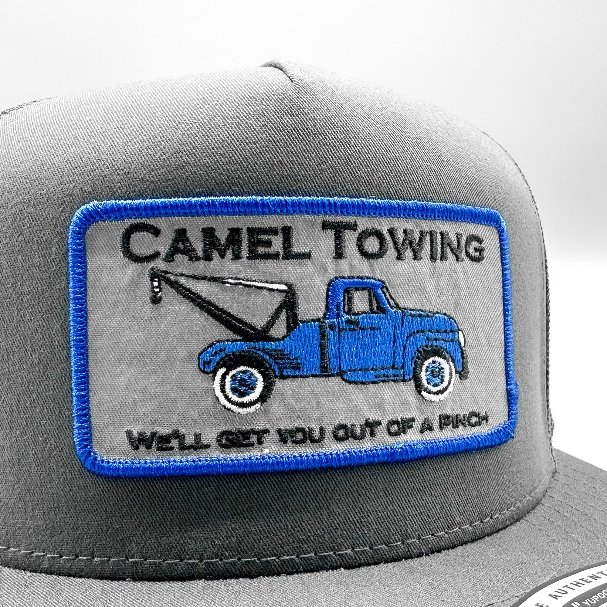 Camel Towing Funny Trucker Hat - 0