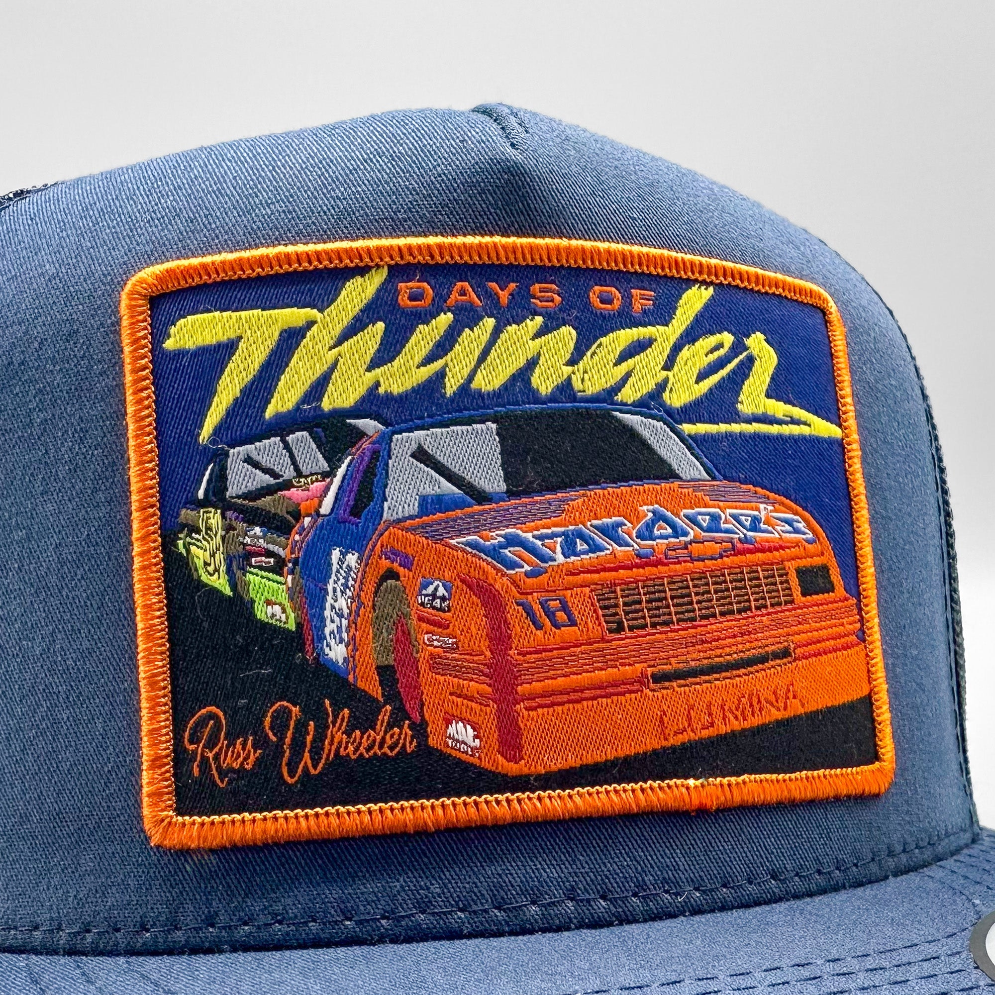 Days of Thunder Russ Wheeler Nascar Trucker Hat - 0