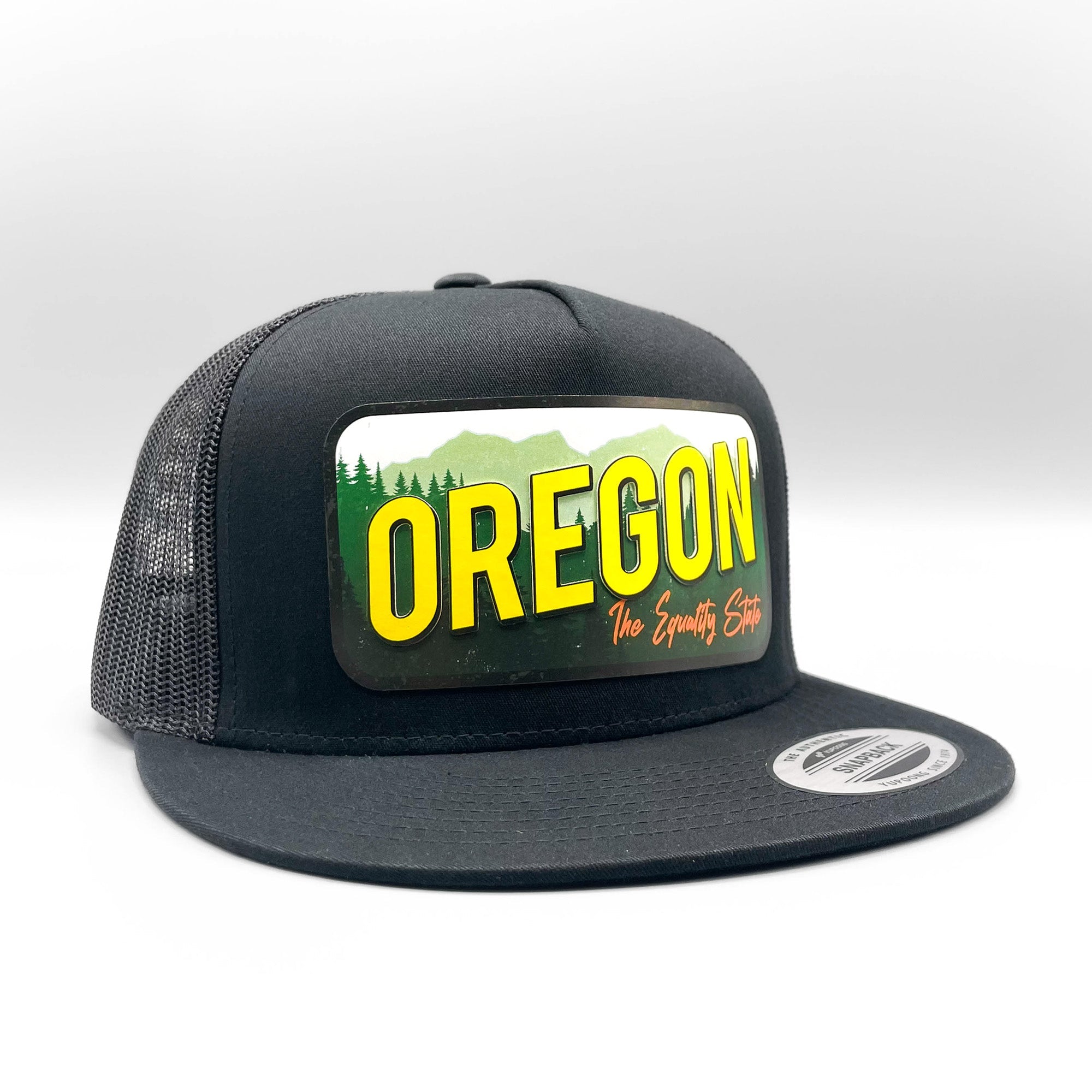 Oregon Ducks State Retro Trucker Hat