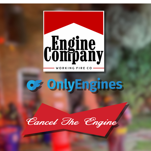 Engineco Staff Engine Co Stickers - 3 Pack | American Fire Brigade