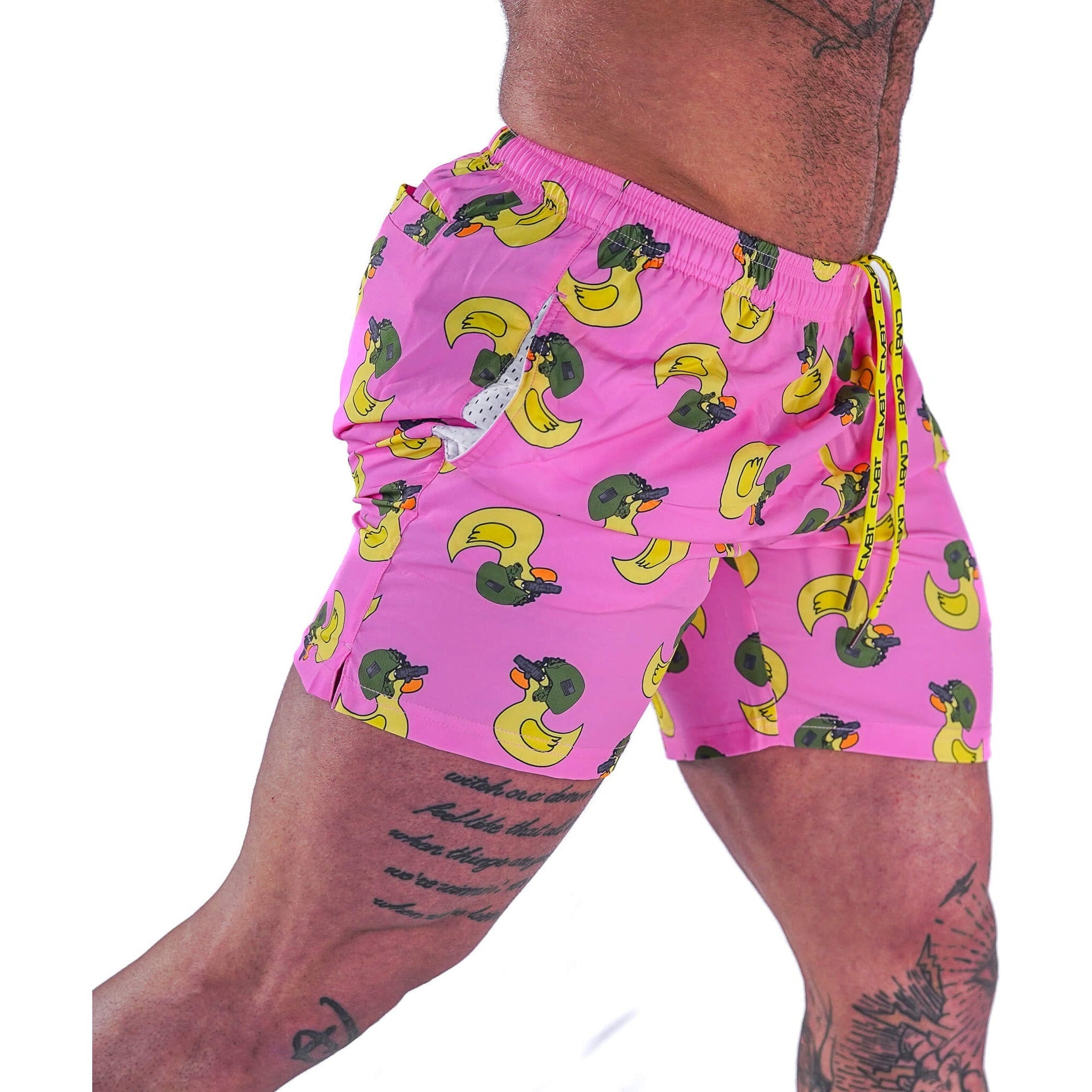 Men's Performance Training Shorts V3 | 5.5" Inseam | Pink Tactiduck