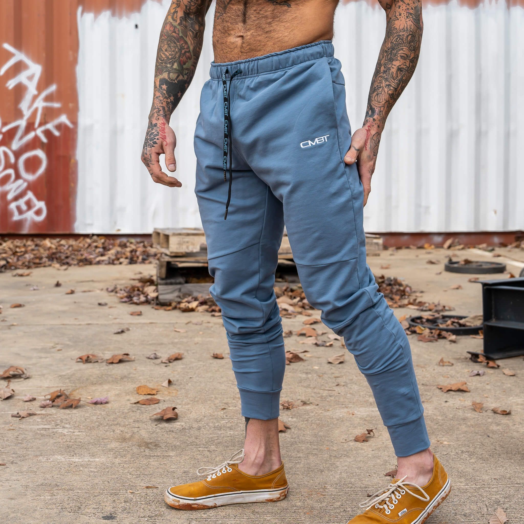 MEN'S CMBT FULL-LENGTH DYNAMIC JOGGERS | LEGACY SLATE BLUE