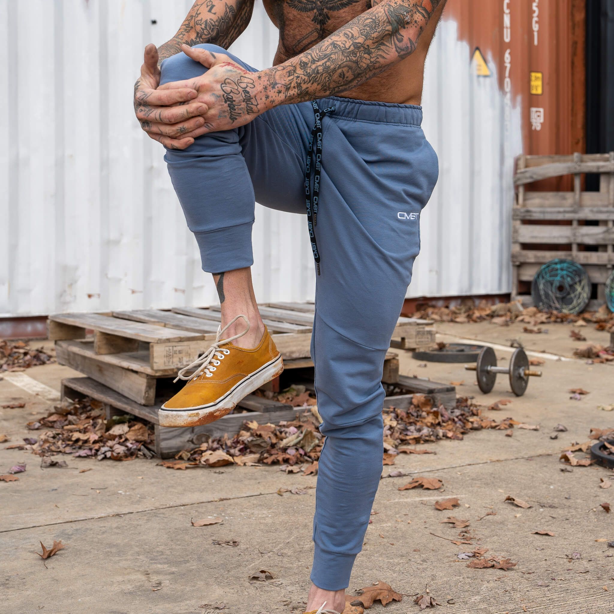 MEN'S CMBT FULL-LENGTH DYNAMIC JOGGERS | LEGACY SLATE BLUE