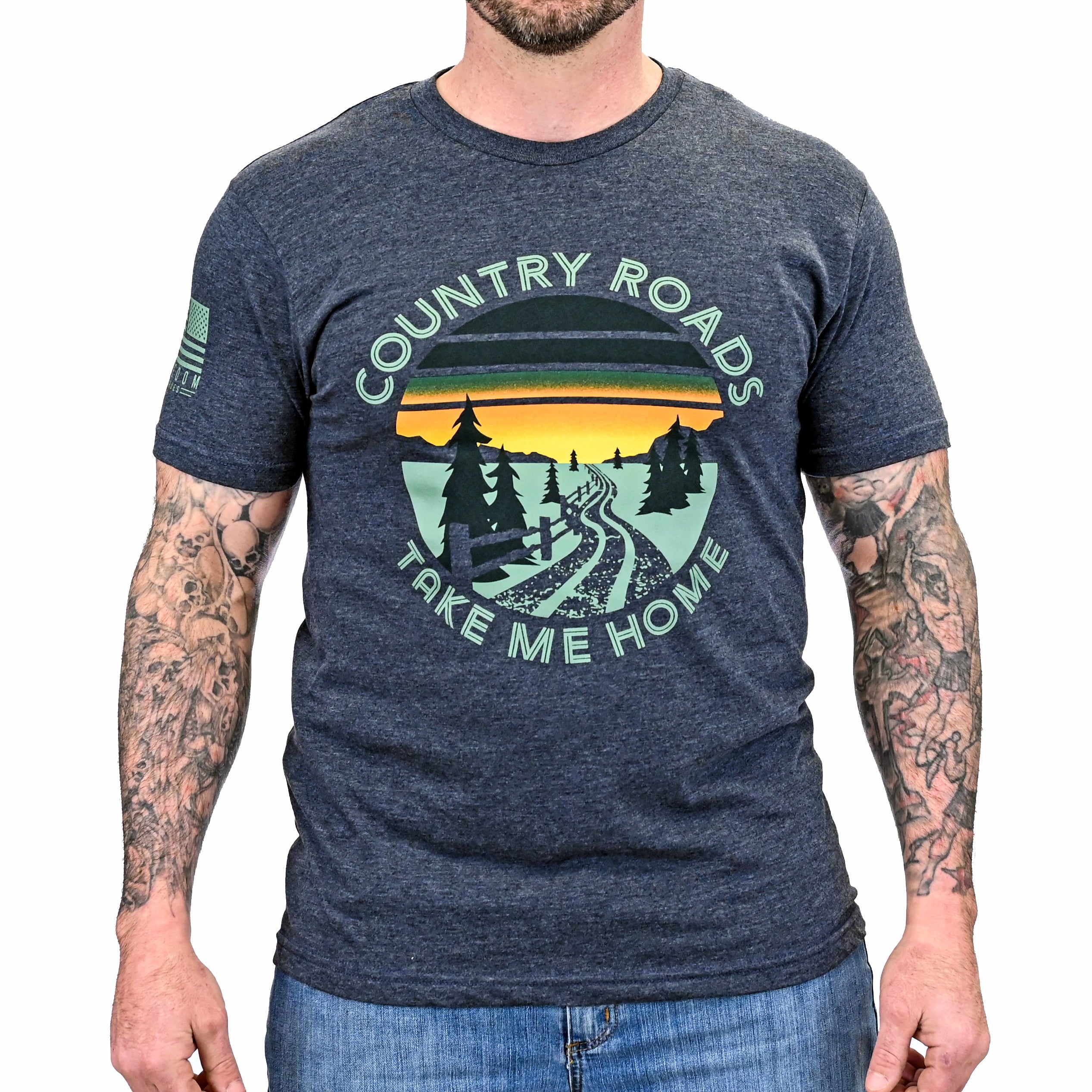 Men's Country Roads T-Shirt - 0