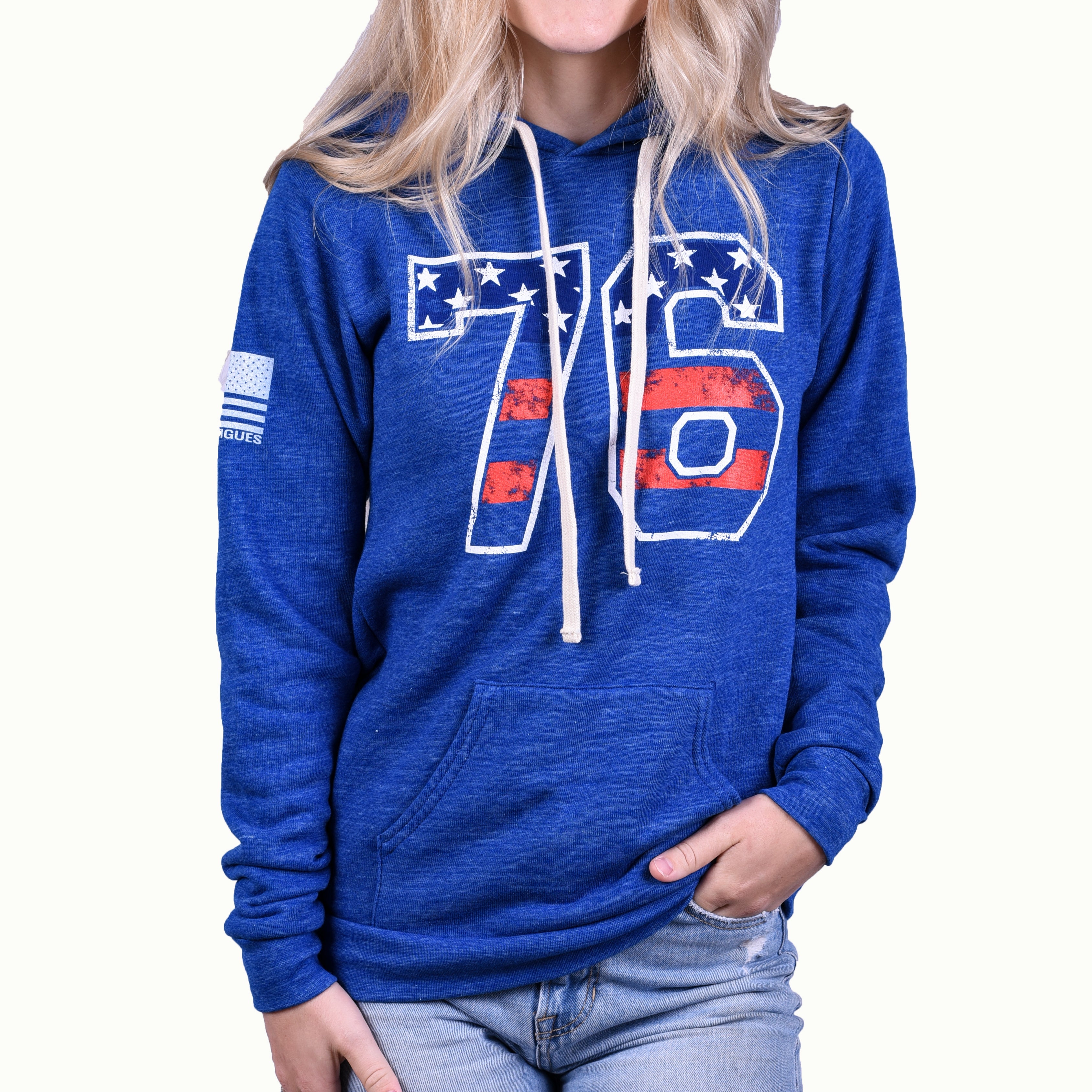 Women's '76 Stars & Stripes Hoodie - 0