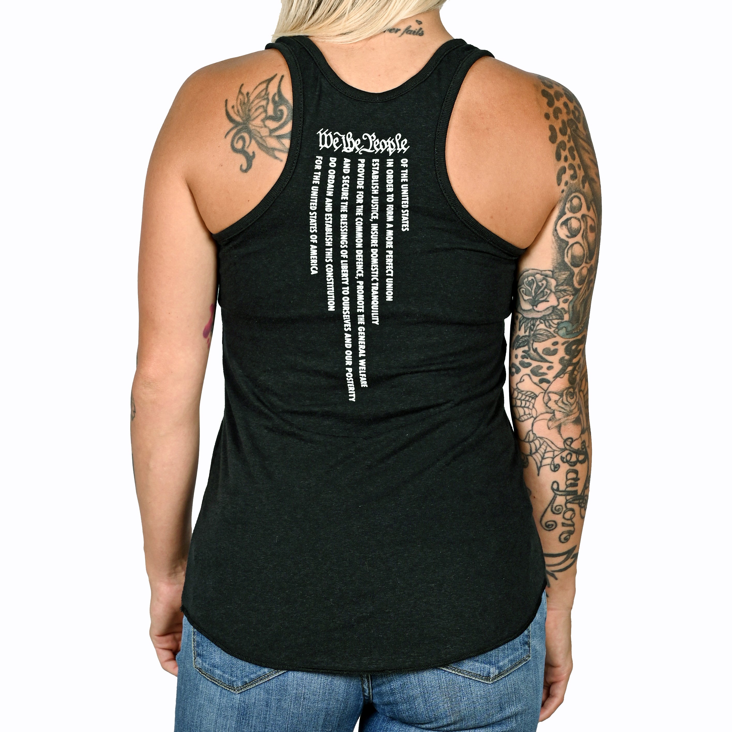 Women's "We the People" Preamble Patriotic Tank Top