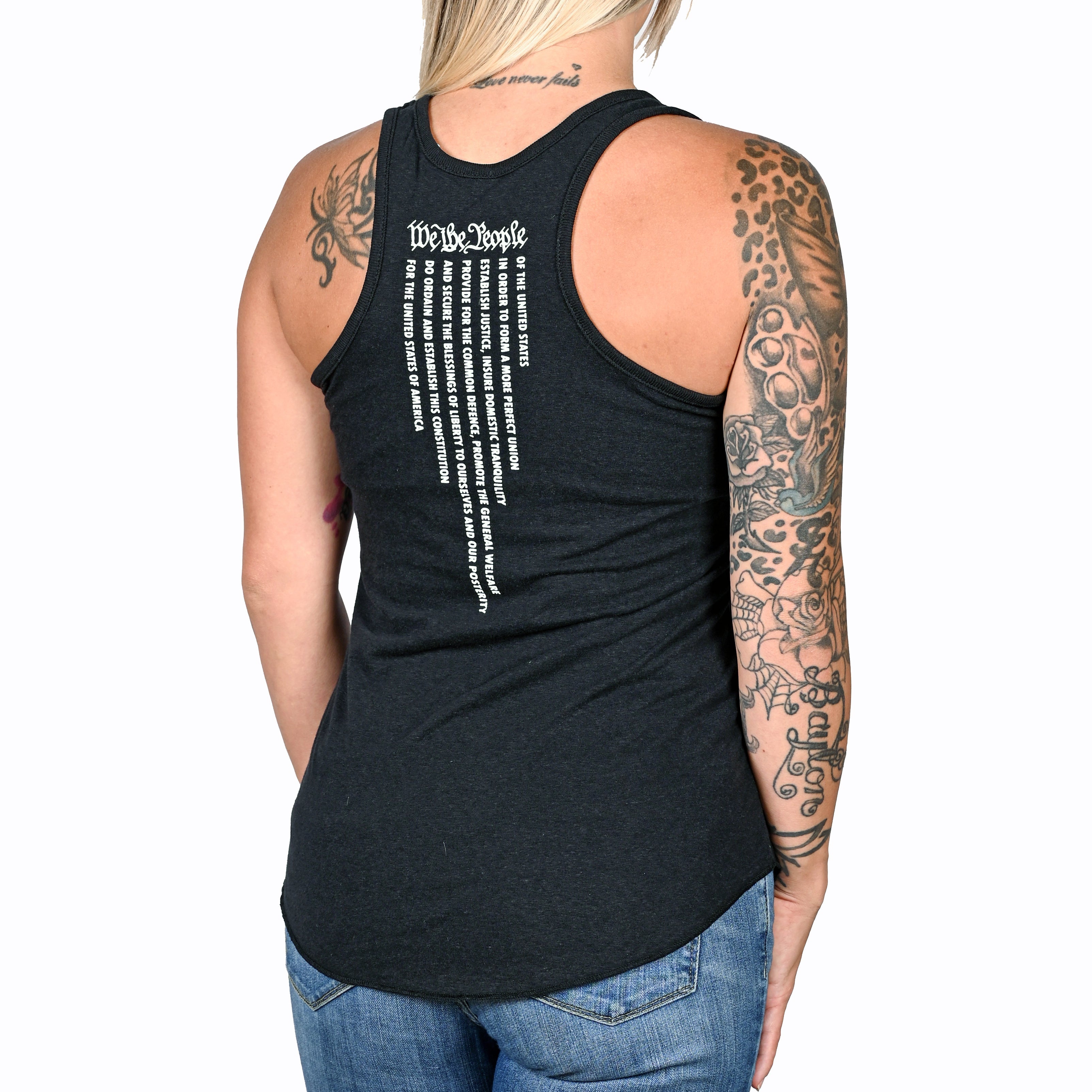 Women's "We the People" Preamble Patriotic Tank Top