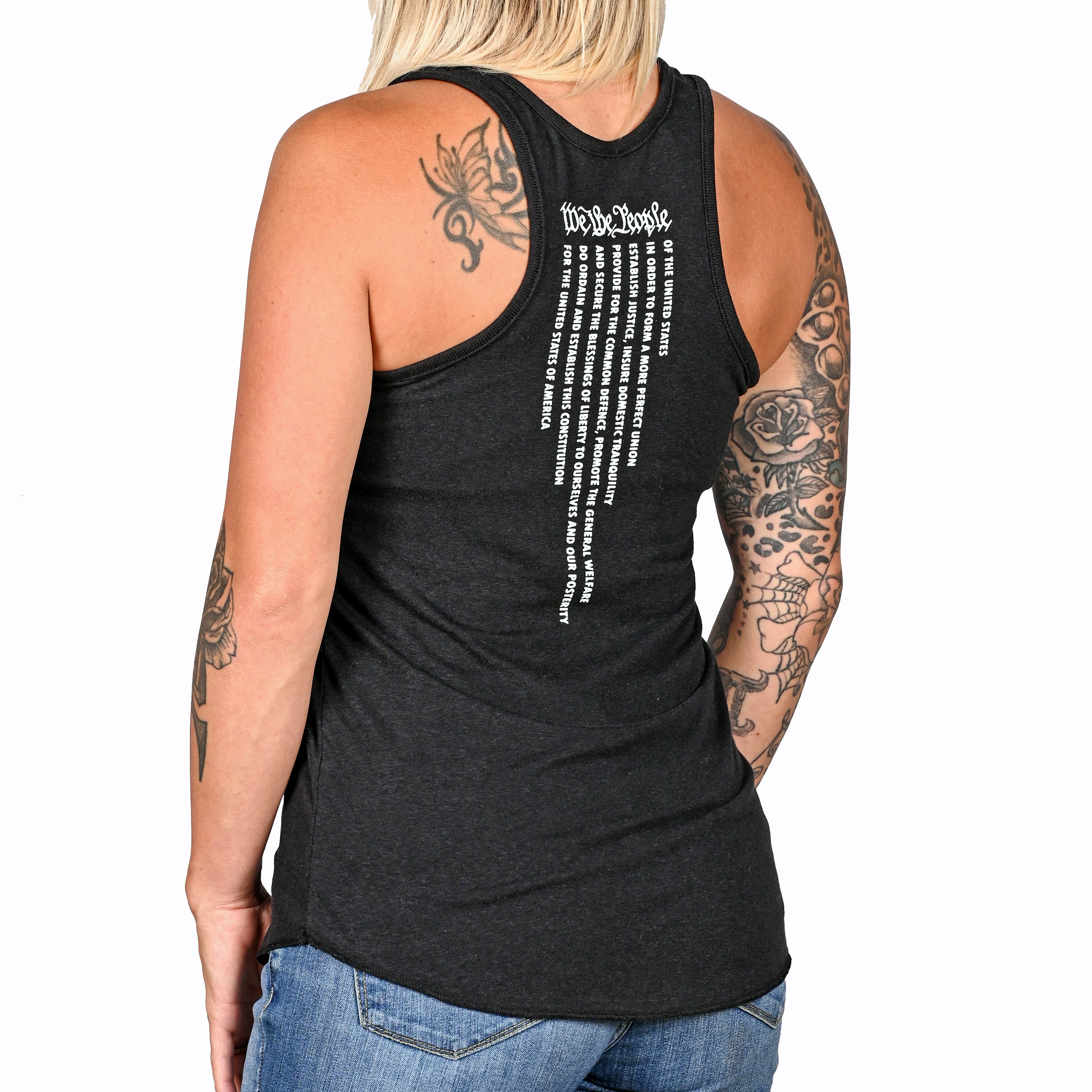 Women's "We the People" Preamble Patriotic Tank Top