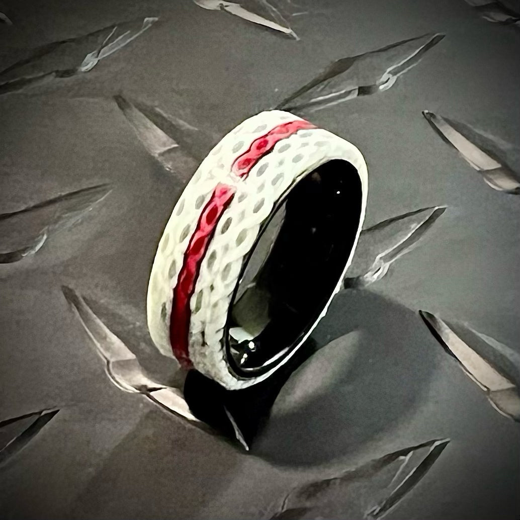 Thin Red Line - Fire Hose Ring